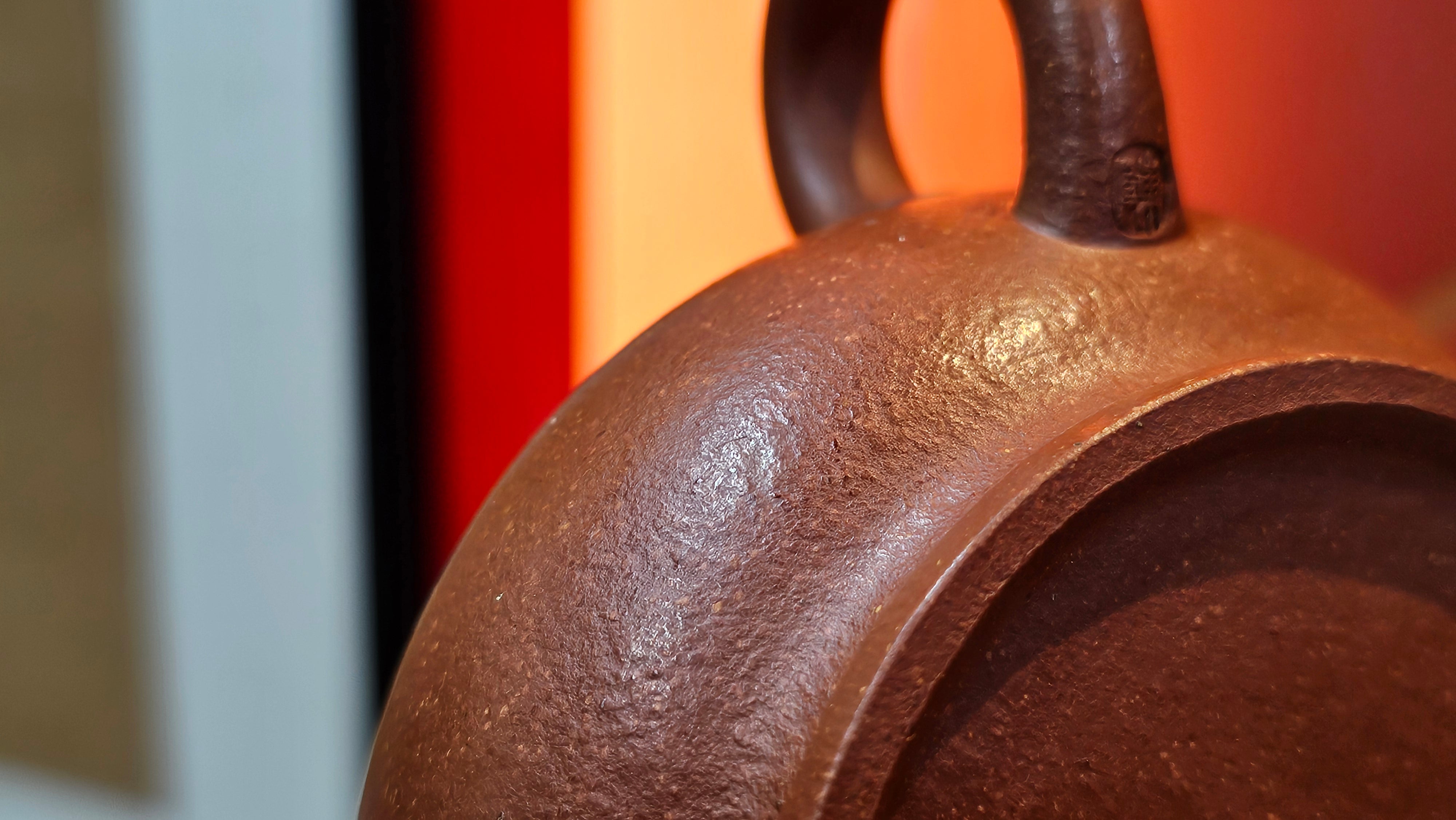 Song Jin Hu《颂金壶》, 153.6ml, Hong Jiang Po Ni 红降坡泥, by Craftsman Chen Gui Zhi 陈桂枝。(Red JiangPoNi rarer than Yellow JiangPoNi, XiaoMeiYao & ZhaoZhuang ZhuNi) ~!Congratulations to Mr A.T., A.C., 1945hrs 4th Oct 2025, München, Germany🇩🇪!