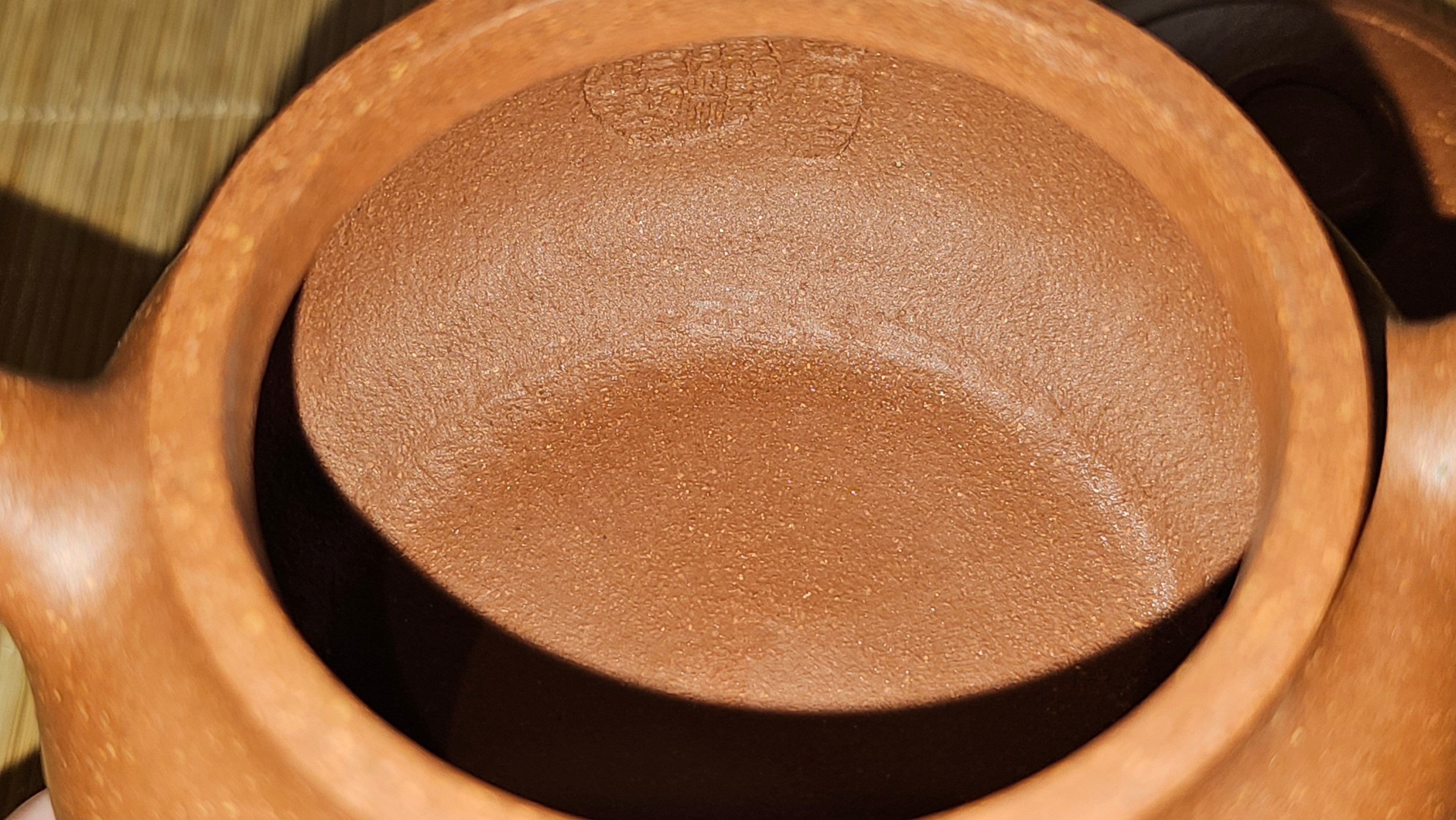 Song Jin Hu《颂金壶》, 153.6ml, Hong Jiang Po Ni 红降坡泥, by Craftsman Chen Gui Zhi 陈桂枝。(Red JiangPoNi rarer than Yellow JiangPoNi, XiaoMeiYao & ZhaoZhuang ZhuNi) ~!Congratulations to Mr A.T., A.C., 1945hrs 4th Oct 2025, München, Germany🇩🇪!