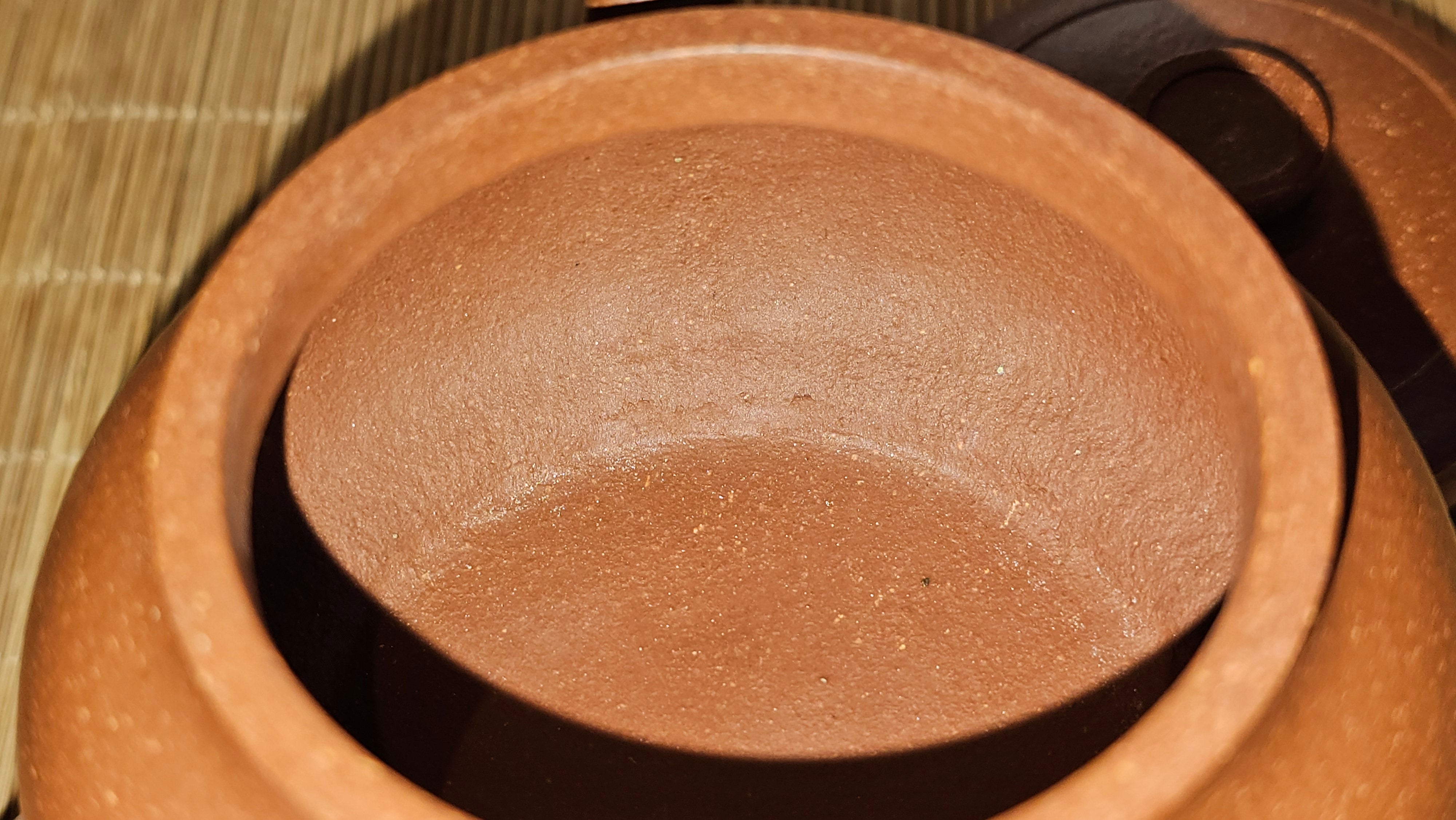 Song Jin Hu《颂金壶》, 153.6ml, Hong Jiang Po Ni 红降坡泥, by Craftsman Chen Gui Zhi 陈桂枝。(Red JiangPoNi rarer than Yellow JiangPoNi, XiaoMeiYao & ZhaoZhuang ZhuNi) ~!Congratulations to Mr A.T., A.C., 1945hrs 4th Oct 2025, München, Germany🇩🇪!