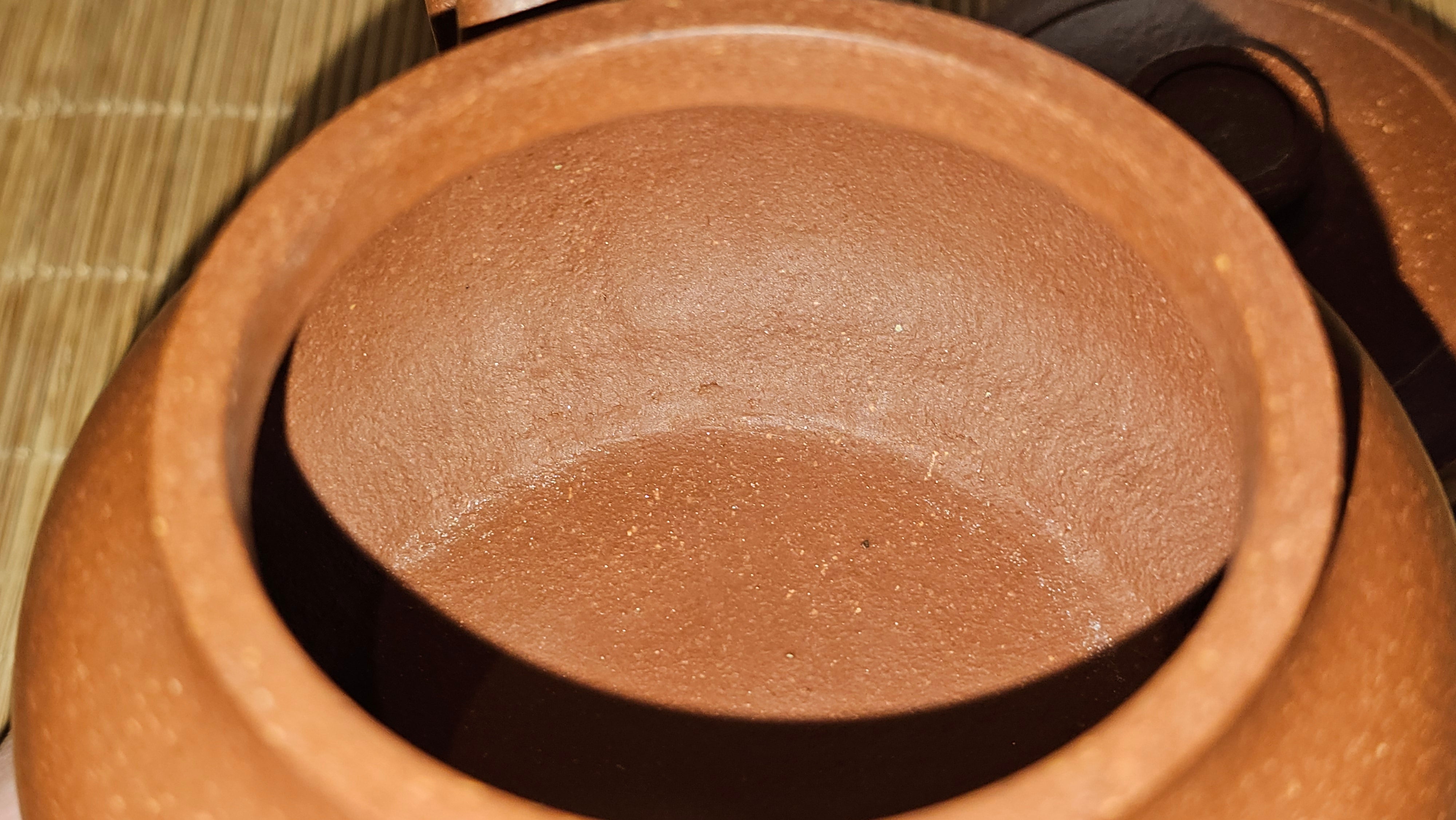 Song Jin Hu《颂金壶》, 153.6ml, Hong Jiang Po Ni 红降坡泥, by Craftsman Chen Gui Zhi 陈桂枝。(Red JiangPoNi rarer than Yellow JiangPoNi, XiaoMeiYao & ZhaoZhuang ZhuNi) ~!Congratulations to Mr A.T., A.C., 1945hrs 4th Oct 2025, München, Germany🇩🇪!