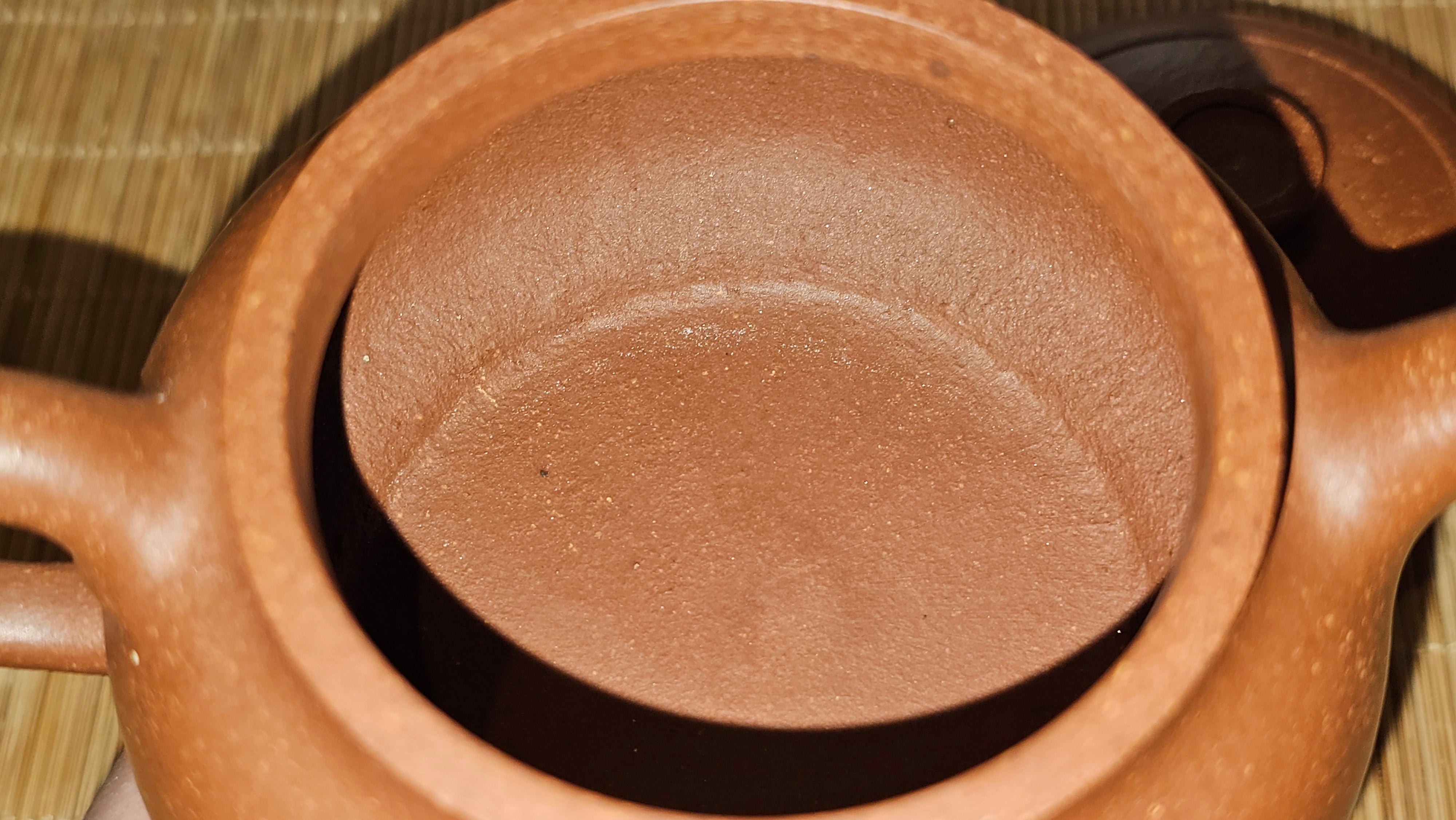 Song Jin Hu《颂金壶》, 153.6ml, Hong Jiang Po Ni 红降坡泥, by Craftsman Chen Gui Zhi 陈桂枝。(Red JiangPoNi rarer than Yellow JiangPoNi, XiaoMeiYao & ZhaoZhuang ZhuNi) ~!Congratulations to Mr A.T., A.C., 1945hrs 4th Oct 2025, München, Germany🇩🇪!