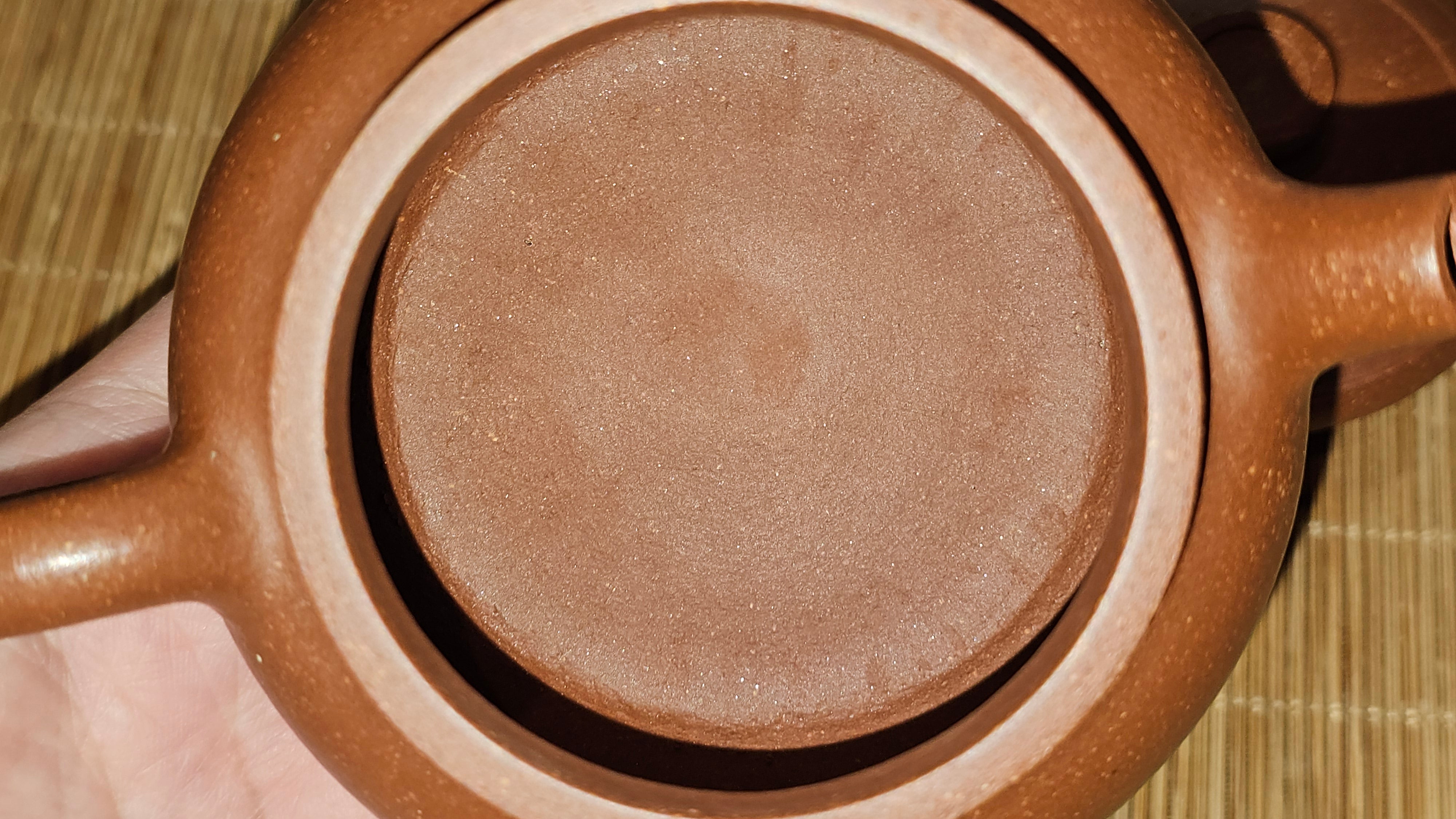 Song Jin Hu《颂金壶》, 153.6ml, Hong Jiang Po Ni 红降坡泥, by Craftsman Chen Gui Zhi 陈桂枝。(Red JiangPoNi rarer than Yellow JiangPoNi, XiaoMeiYao & ZhaoZhuang ZhuNi) ~!Congratulations to Mr A.T., A.C., 1945hrs 4th Oct 2025, München, Germany🇩🇪!