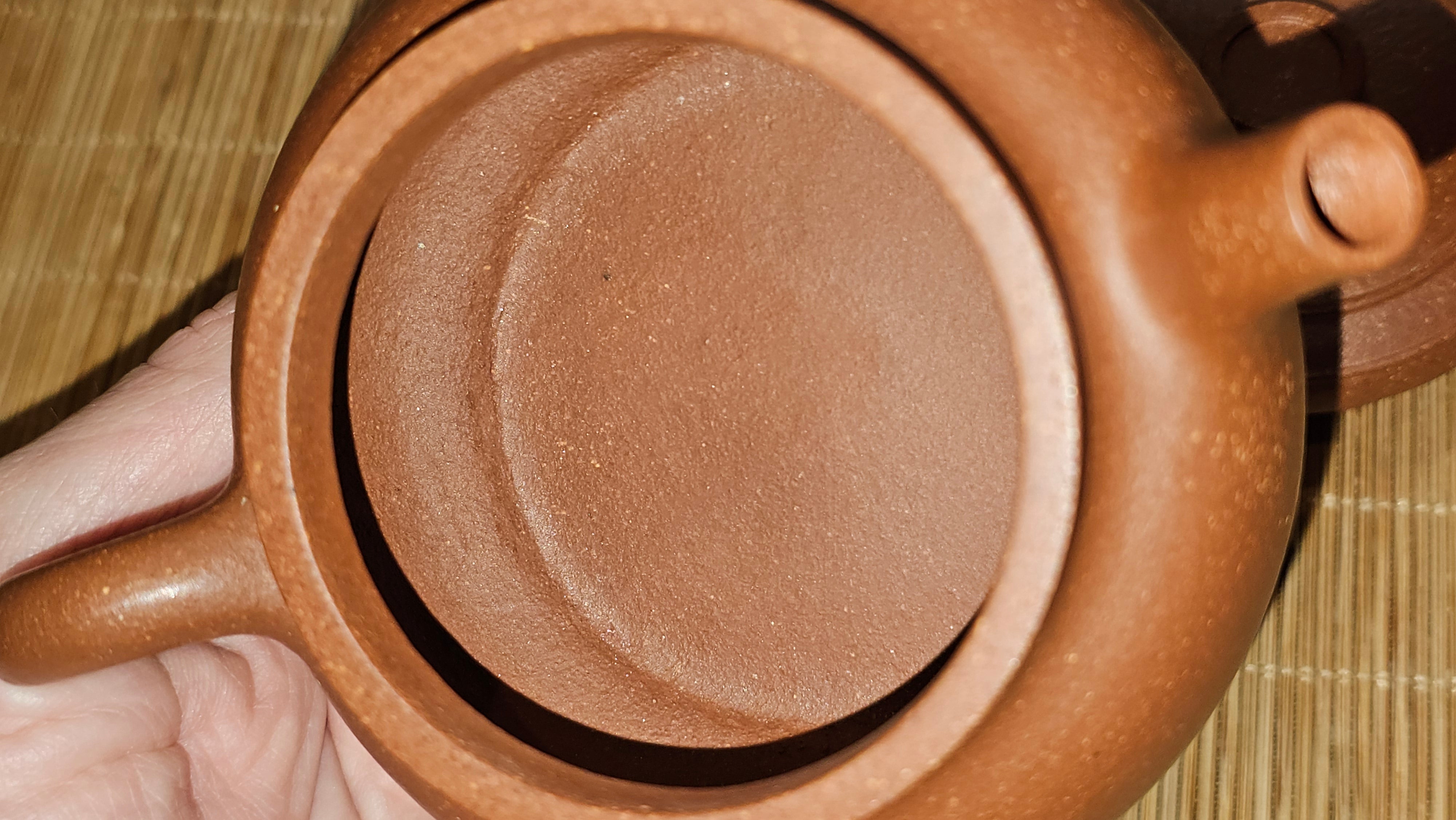 Song Jin Hu《颂金壶》, 153.6ml, Hong Jiang Po Ni 红降坡泥, by Craftsman Chen Gui Zhi 陈桂枝。(Red JiangPoNi rarer than Yellow JiangPoNi, XiaoMeiYao & ZhaoZhuang ZhuNi) ~!Congratulations to Mr A.T., A.C., 1945hrs 4th Oct 2025, München, Germany🇩🇪!