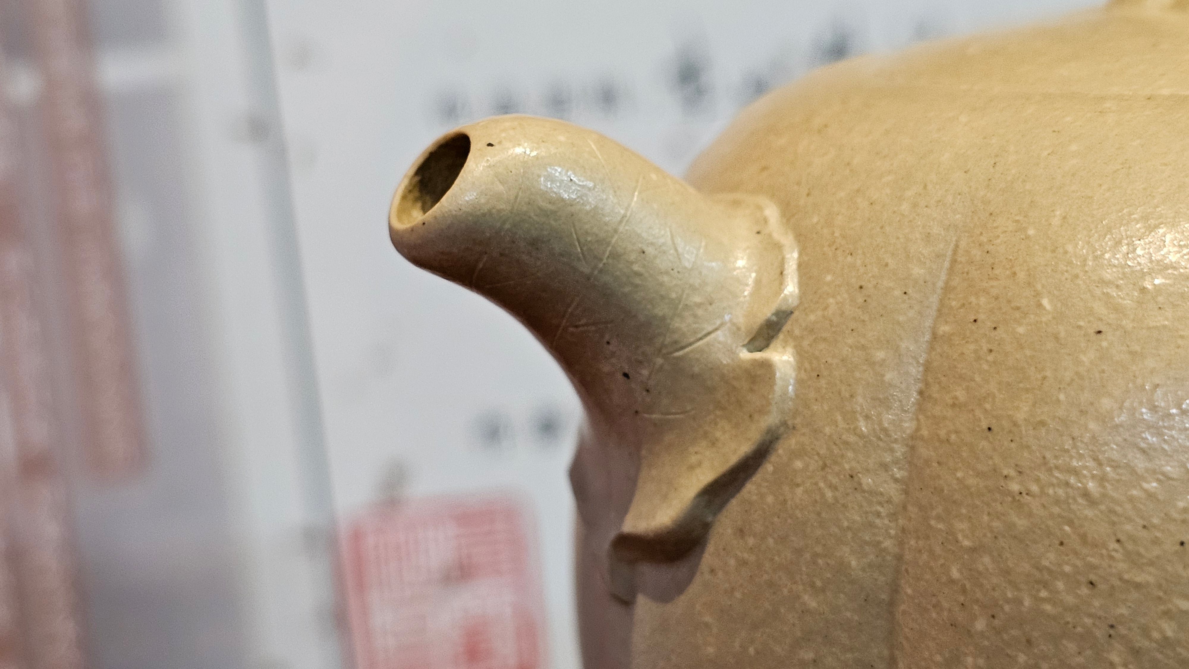 Commissioned work for Ms S.Muller: ZiSha work《甜瓜》"Tian Gua" 210ml, made with Cao Family's 100% BenShan LüNi 本山绿泥, crafted by L4 Assoc Master Artist Zhang Ke 助理工艺美术师, 张轲 ~ COMPLETED and CONGRATULATIONS to Ms S.Muller, Velden! The Netherlands🇳🇱.