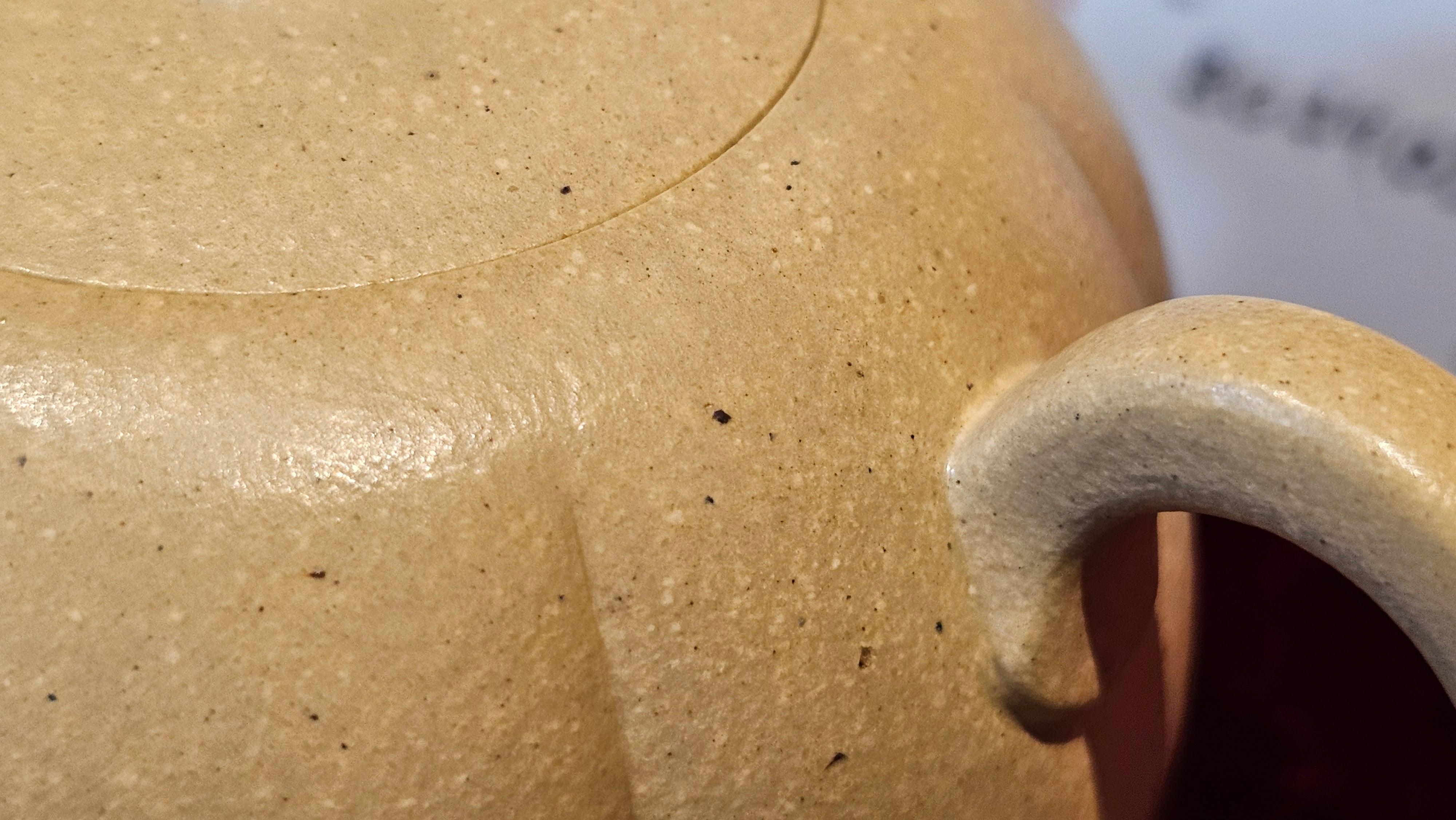 Commissioned work for Ms S.Muller: ZiSha work《甜瓜》"Tian Gua" 210ml, made with Cao Family's 100% BenShan LüNi 本山绿泥, crafted by L4 Assoc Master Artist Zhang Ke 助理工艺美术师, 张轲 ~ COMPLETED and CONGRATULATIONS to Ms S.Muller, Velden! The Netherlands🇳🇱.