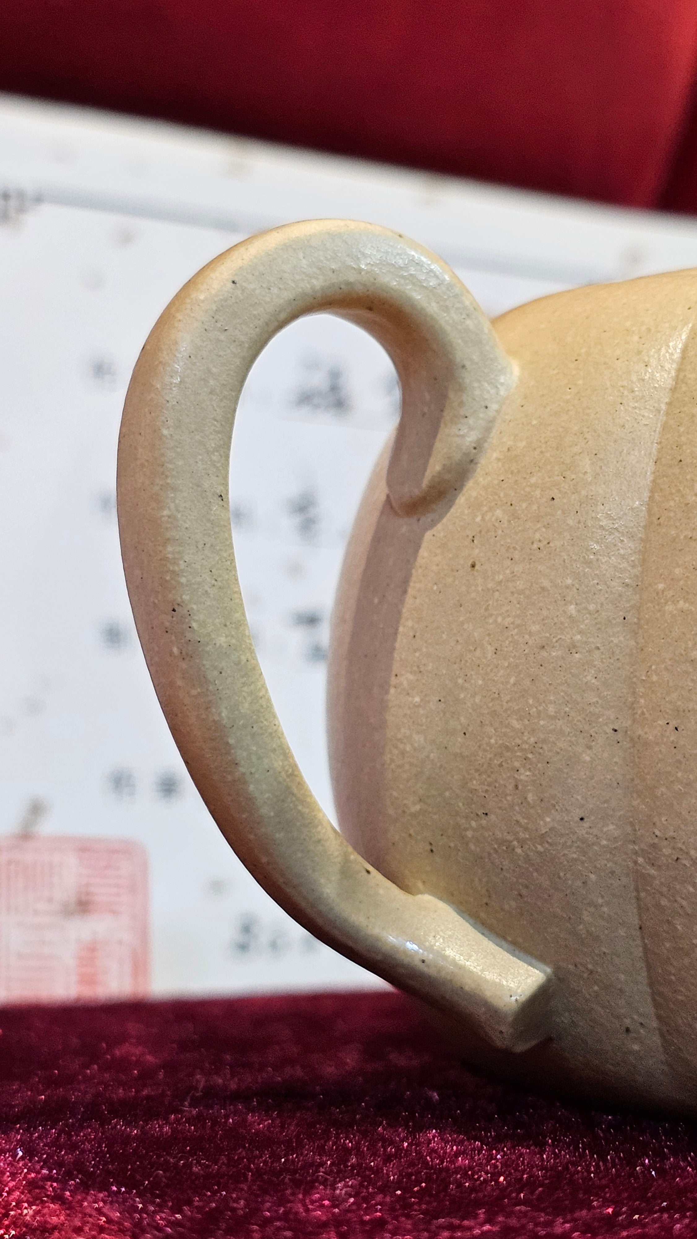 Commissioned work for Ms S.Muller: ZiSha work《甜瓜》"Tian Gua" 210ml, made with Cao Family's 100% BenShan LüNi 本山绿泥, crafted by L4 Assoc Master Artist Zhang Ke 助理工艺美术师, 张轲 ~ COMPLETED and CONGRATULATIONS to Ms S.Muller, Velden! The Netherlands🇳🇱.