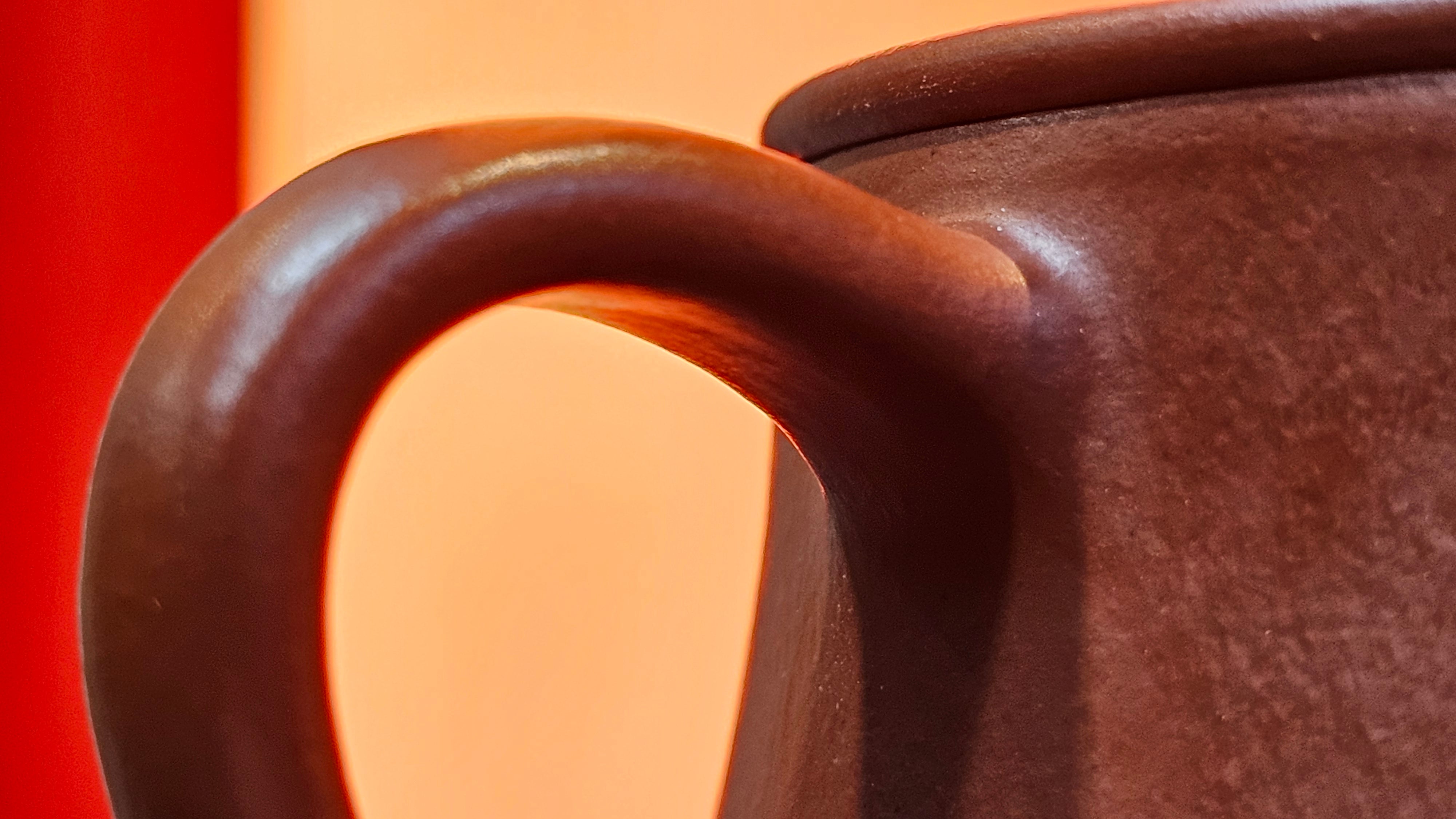 Yun Zhu 云柱 "Pillar of the Heavens", 138.2ml, Xiao Mei Yao Zhu Ni, by Craftsman Wang Hui 王慧 ~ "劲竹凌风" and Bamboo Engraving by Craftsman Yi De Shu 一德书 ~!Congratulations to Mr J.D.! 2059hts 7th Oct 2025, CO!