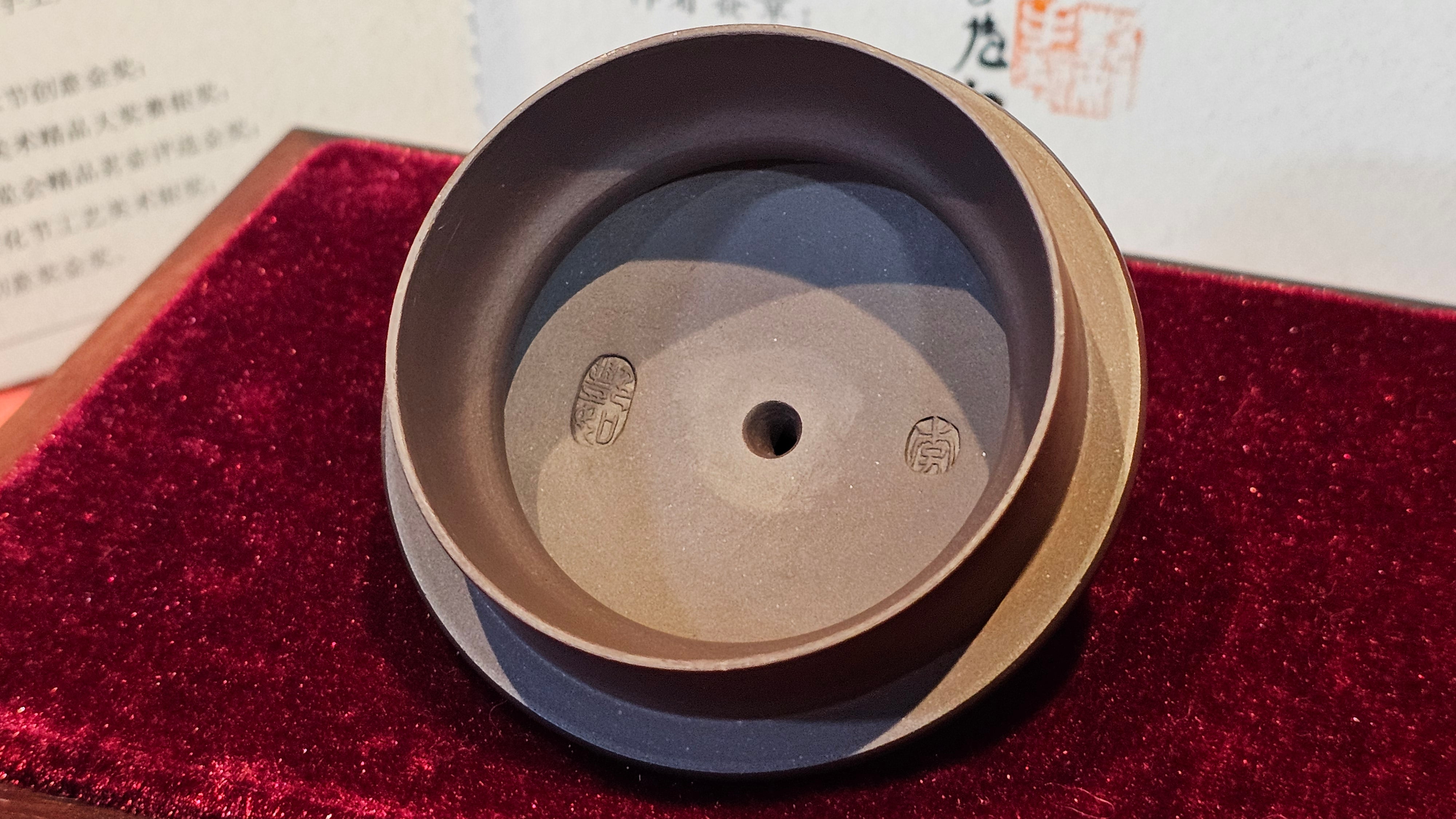 《高耀日》"Gao Yao Ri", 240.9ml, Gao Wen Zi Ni 高温紫泥 ~ Crafted by L3A Consummate Master Artist Li Yan Ru 李艳如 ~!Congratulations to Ms J.C., 0421hrs 4th Oct 2025, Los Angeles, CA!