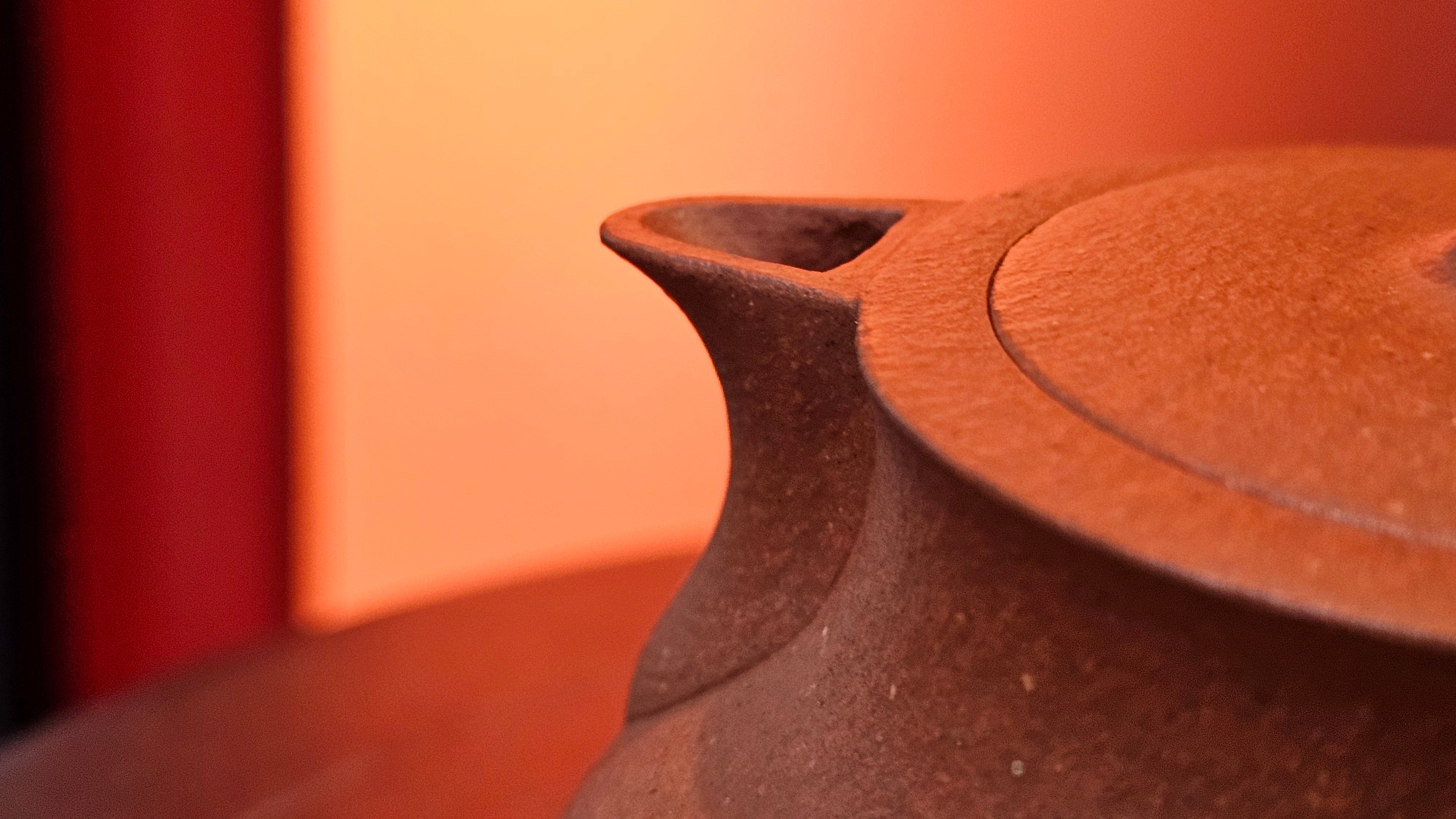 Le Rong 乐荣, 121.2ml, rare Zhu Sha 朱砂 (highest granularity form of ZhuNi), by Craftsman Gu Xiao Ming 顾小明 ~!Congratulations to Mr E.W.! 1237hrs 7th Oct 2025, Berkeley, CA!