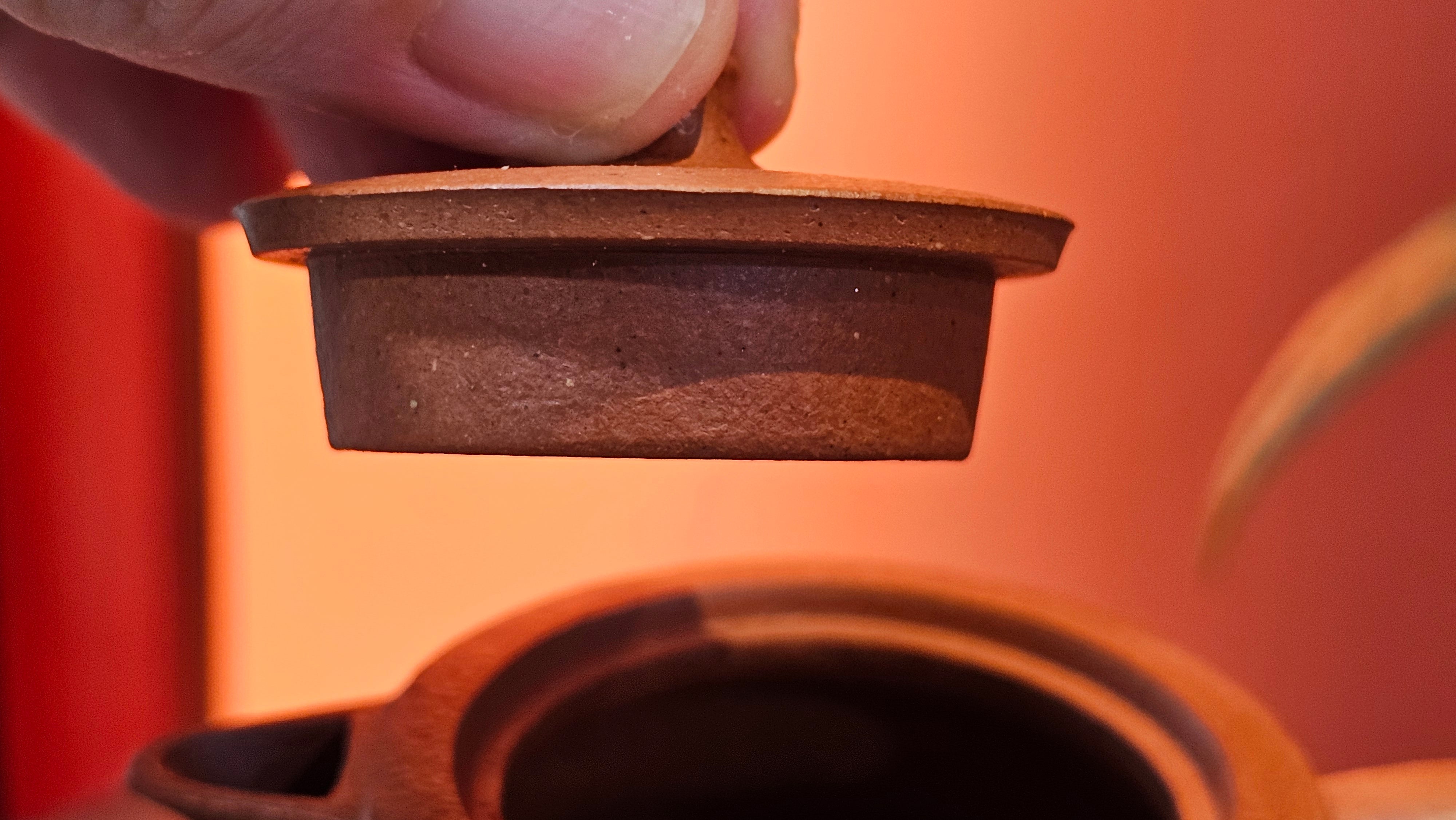 Le Rong 乐荣, 121.2ml, rare Zhu Sha 朱砂 (highest granularity form of ZhuNi), by Craftsman Gu Xiao Ming 顾小明 ~!Congratulations to Mr E.W.! 1237hrs 7th Oct 2025, Berkeley, CA!