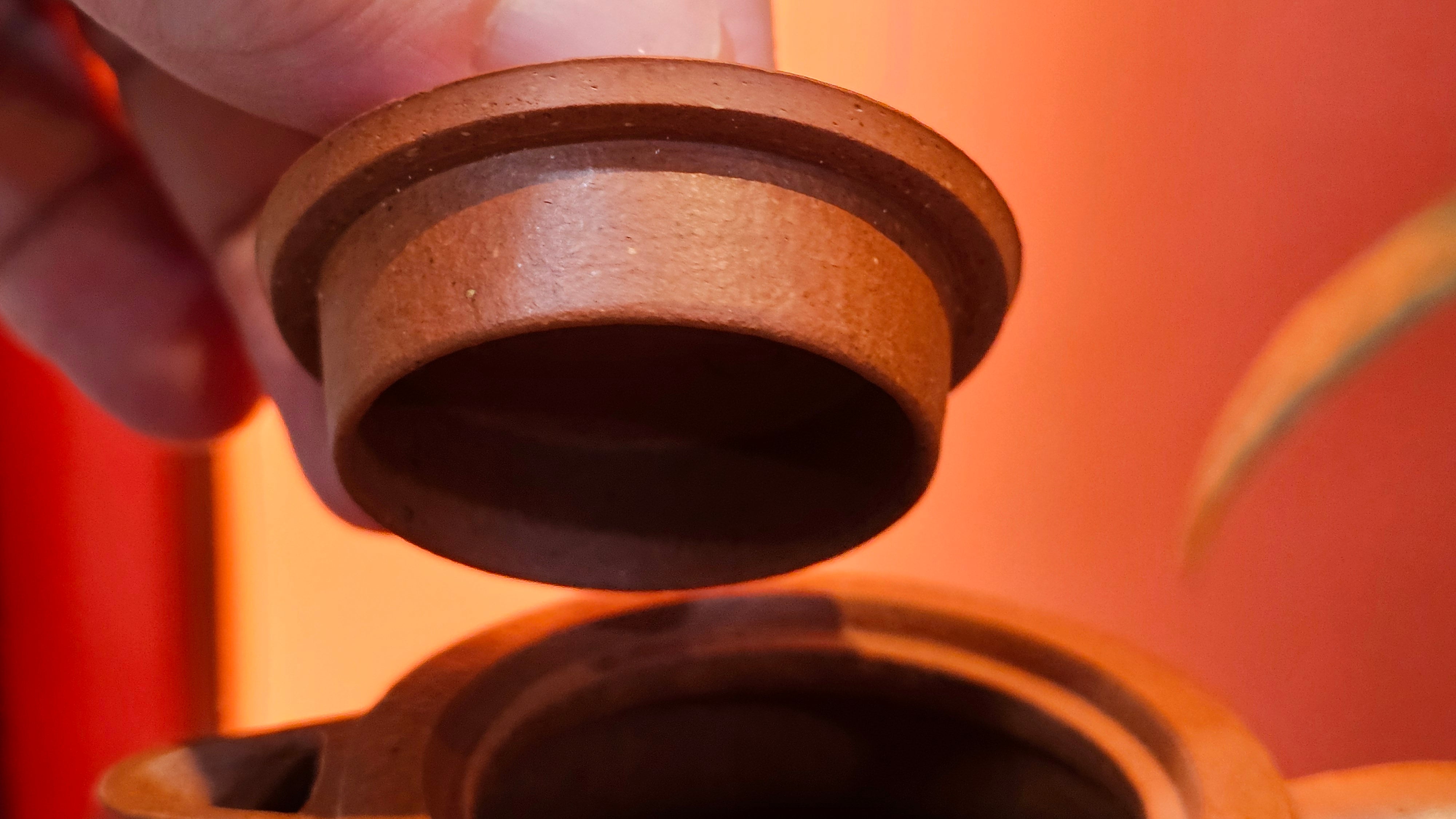 Le Rong 乐荣, 121.2ml, rare Zhu Sha 朱砂 (highest granularity form of ZhuNi), by Craftsman Gu Xiao Ming 顾小明 ~!Congratulations to Mr E.W.! 1237hrs 7th Oct 2025, Berkeley, CA!