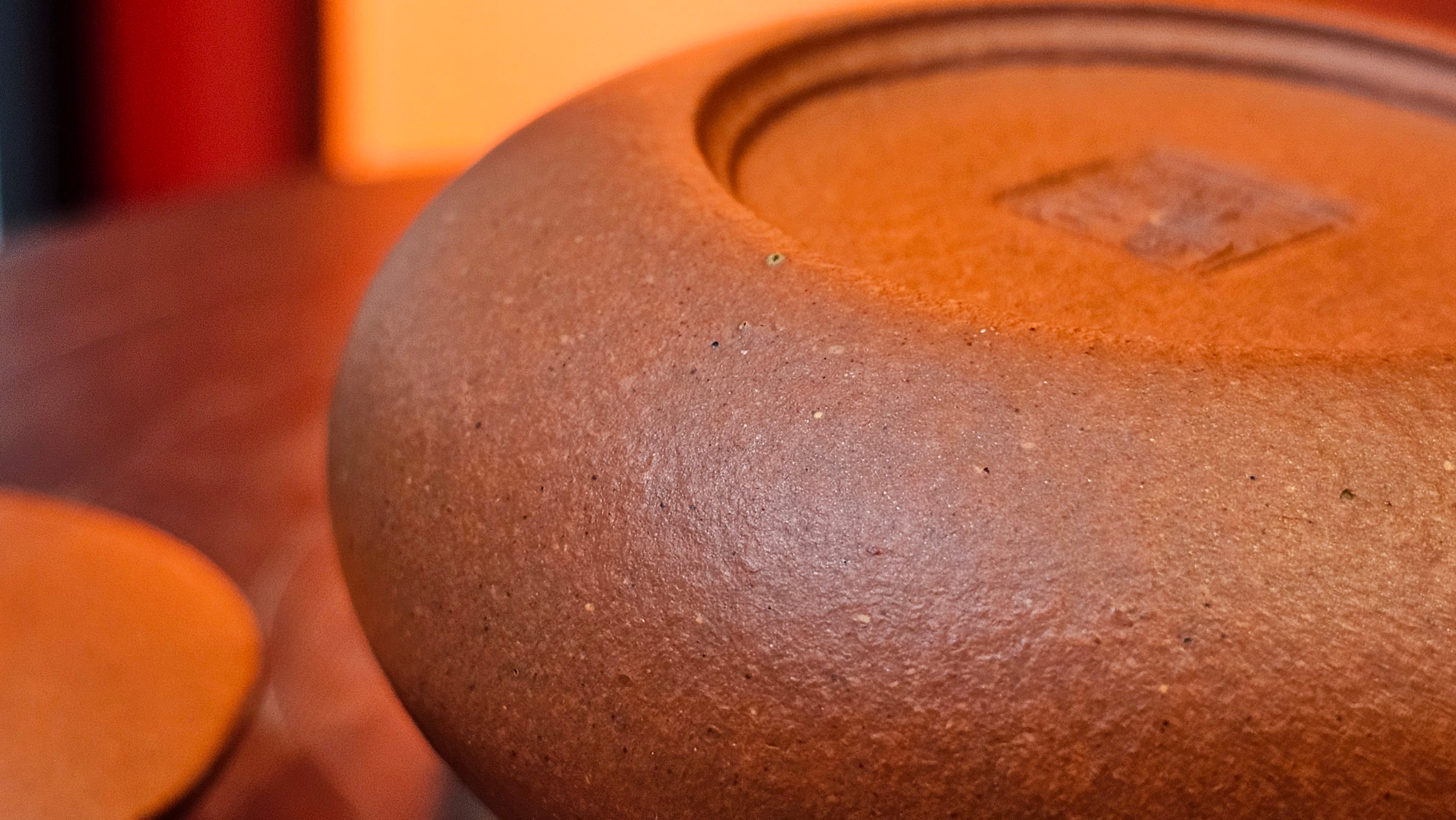 Le Rong 乐荣, 121.2ml, rare Zhu Sha 朱砂 (highest granularity form of ZhuNi), by Craftsman Gu Xiao Ming 顾小明 ~!Congratulations to Mr E.W.! 1237hrs 7th Oct 2025, Berkeley, CA!