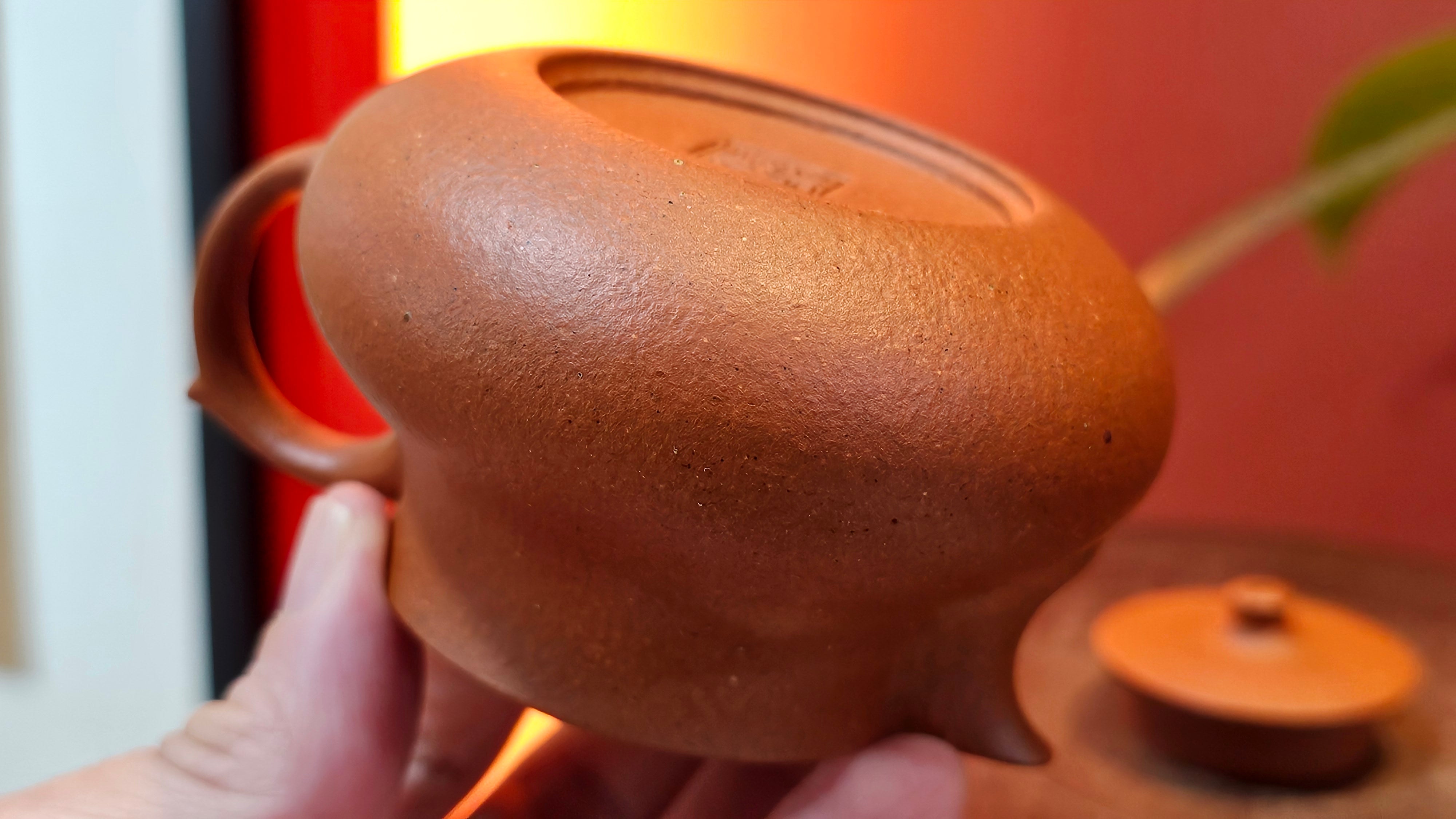 Le Rong 乐荣, 121.2ml, rare Zhu Sha 朱砂 (highest granularity form of ZhuNi), by Craftsman Gu Xiao Ming 顾小明 ~!Congratulations to Mr E.W.! 1237hrs 7th Oct 2025, Berkeley, CA!