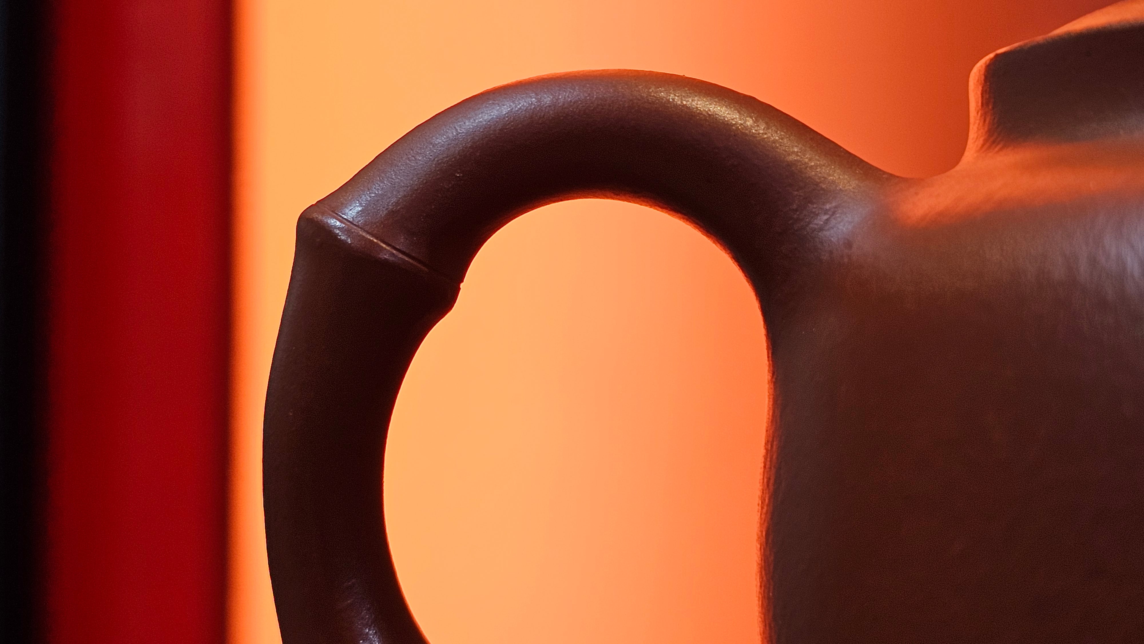 《高风亮节》"Gao Feng Liang Jie",  221.1ml, Ornate 花器! ~ Xiao Mei Yao Zhu Ni 小煤窑朱泥,  by Craftsman Shi Yun 石芸 ~ Congratulations!to Mr J.D.! 2213hrs 8th Oct 2025, Castle Pines! CO!