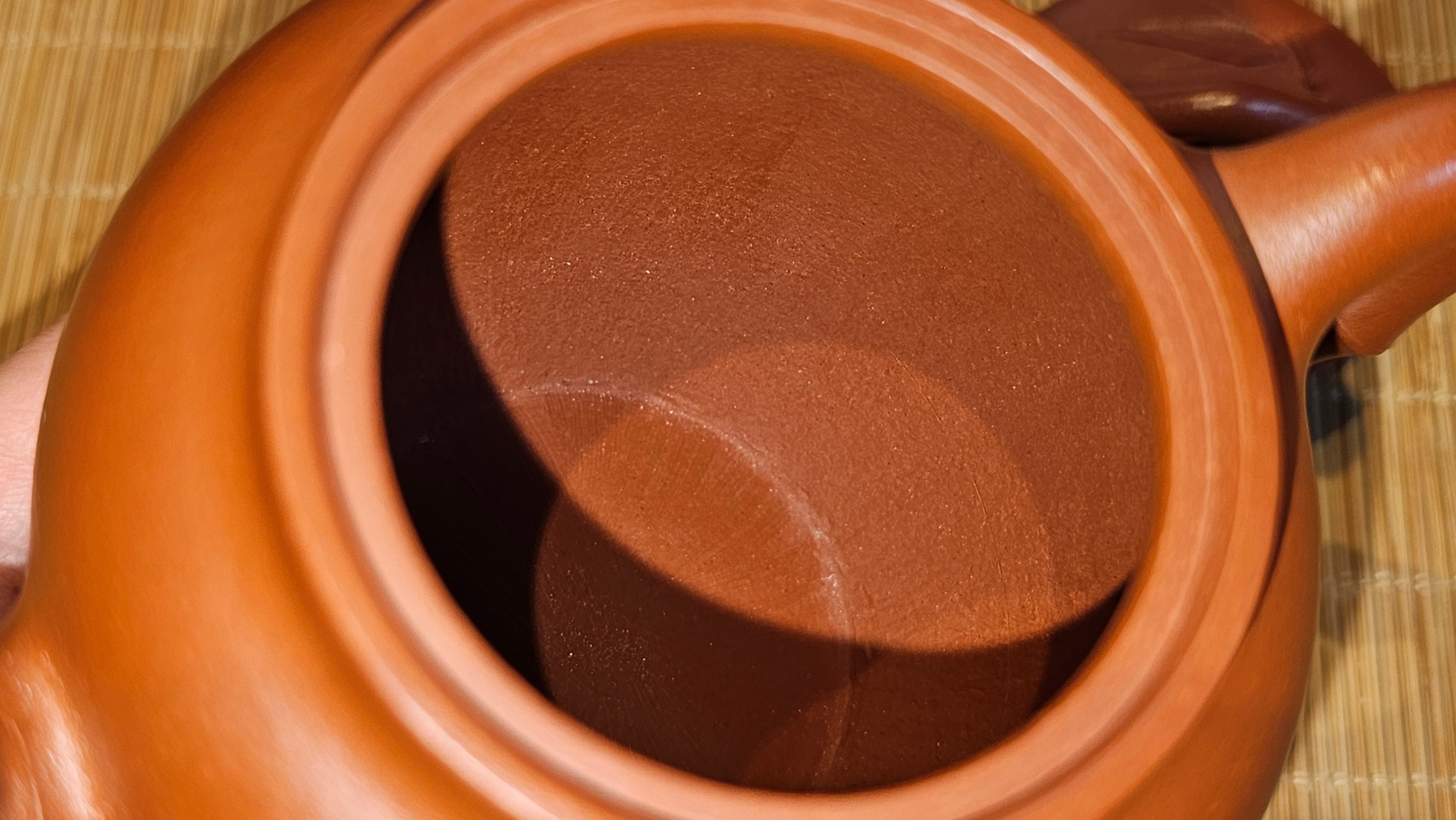 《高风亮节》"Gao Feng Liang Jie",  221.1ml, Ornate 花器! ~ Xiao Mei Yao Zhu Ni 小煤窑朱泥,  by Craftsman Shi Yun 石芸 ~ Congratulations!to Mr J.D.! 2213hrs 8th Oct 2025, Castle Pines! CO!