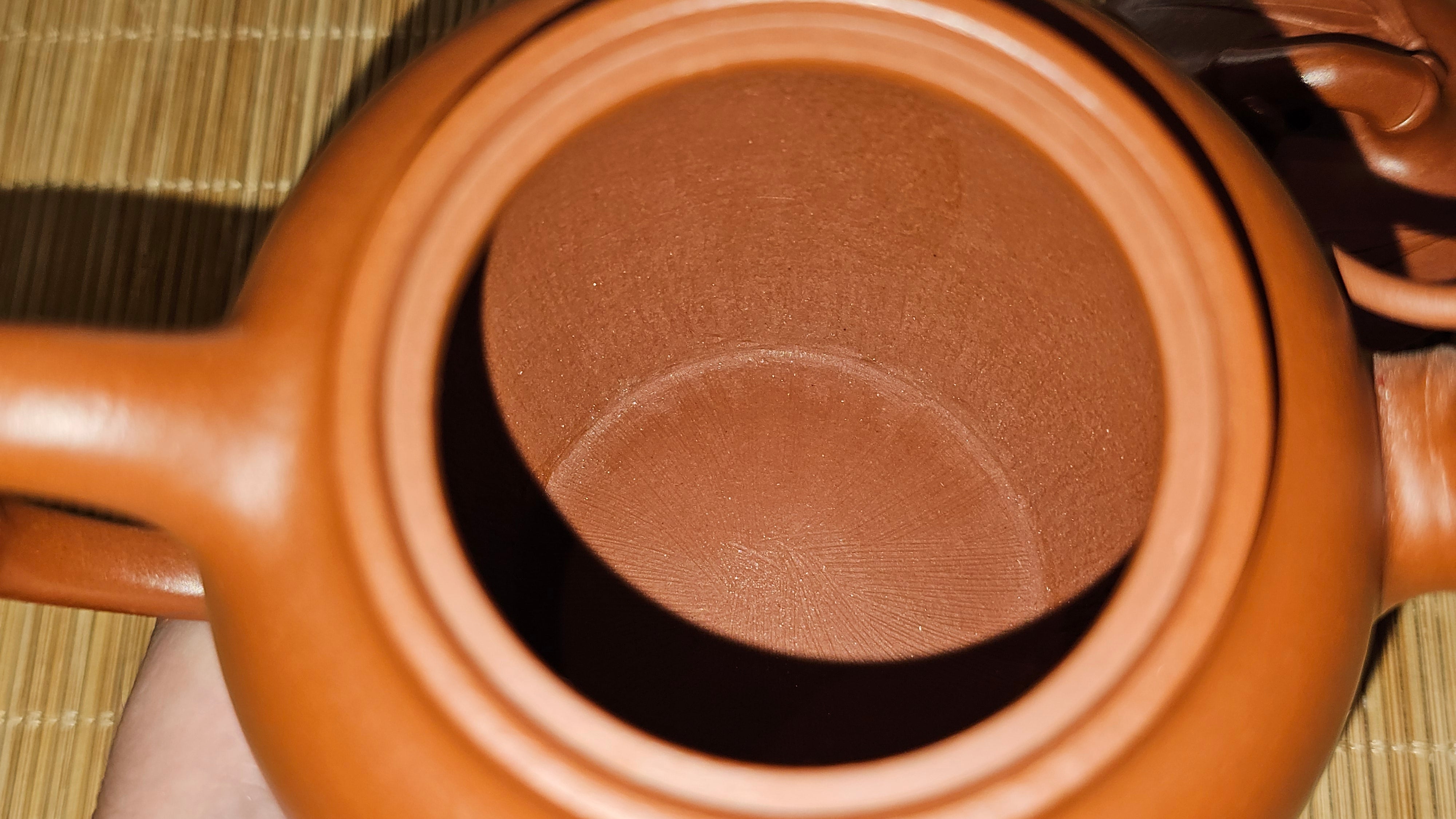 《高风亮节》"Gao Feng Liang Jie",  221.1ml, Ornate 花器! ~ Xiao Mei Yao Zhu Ni 小煤窑朱泥,  by Craftsman Shi Yun 石芸 ~ Congratulations!to Mr J.D.! 2213hrs 8th Oct 2025, Castle Pines! CO!