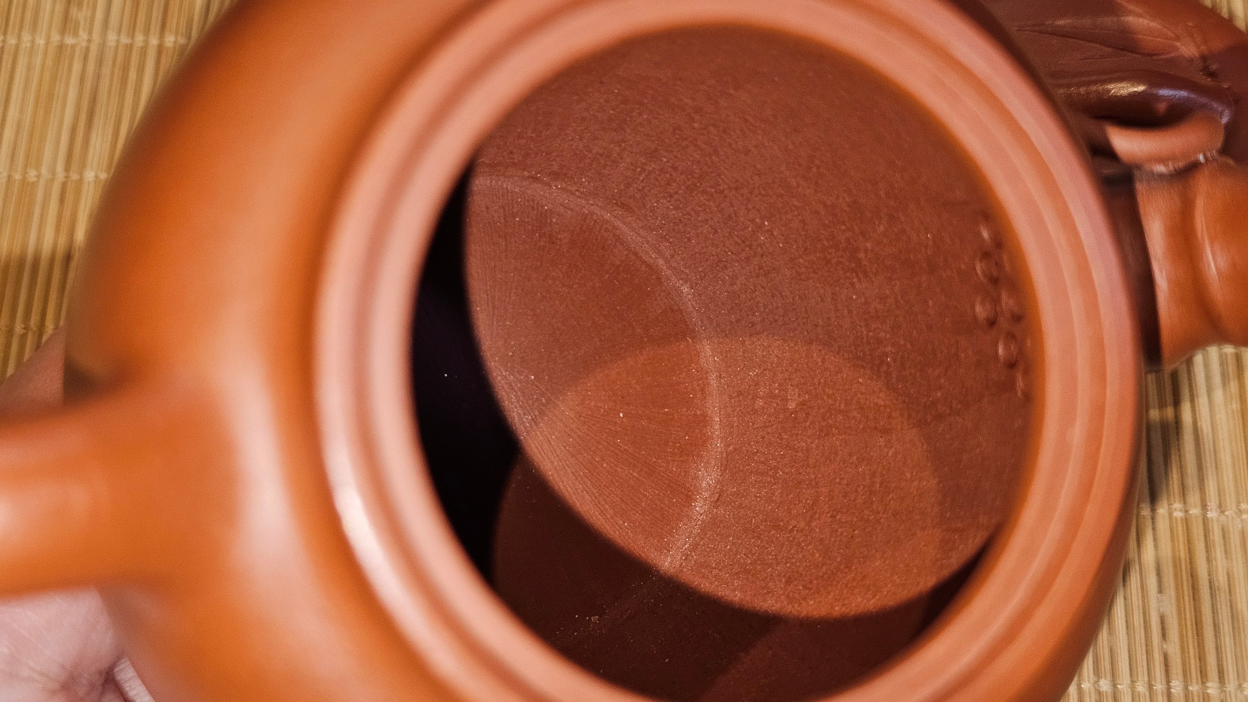 《高风亮节》"Gao Feng Liang Jie",  221.1ml, Ornate 花器! ~ Xiao Mei Yao Zhu Ni 小煤窑朱泥,  by Craftsman Shi Yun 石芸 ~ Congratulations!to Mr J.D.! 2213hrs 8th Oct 2025, Castle Pines! CO!