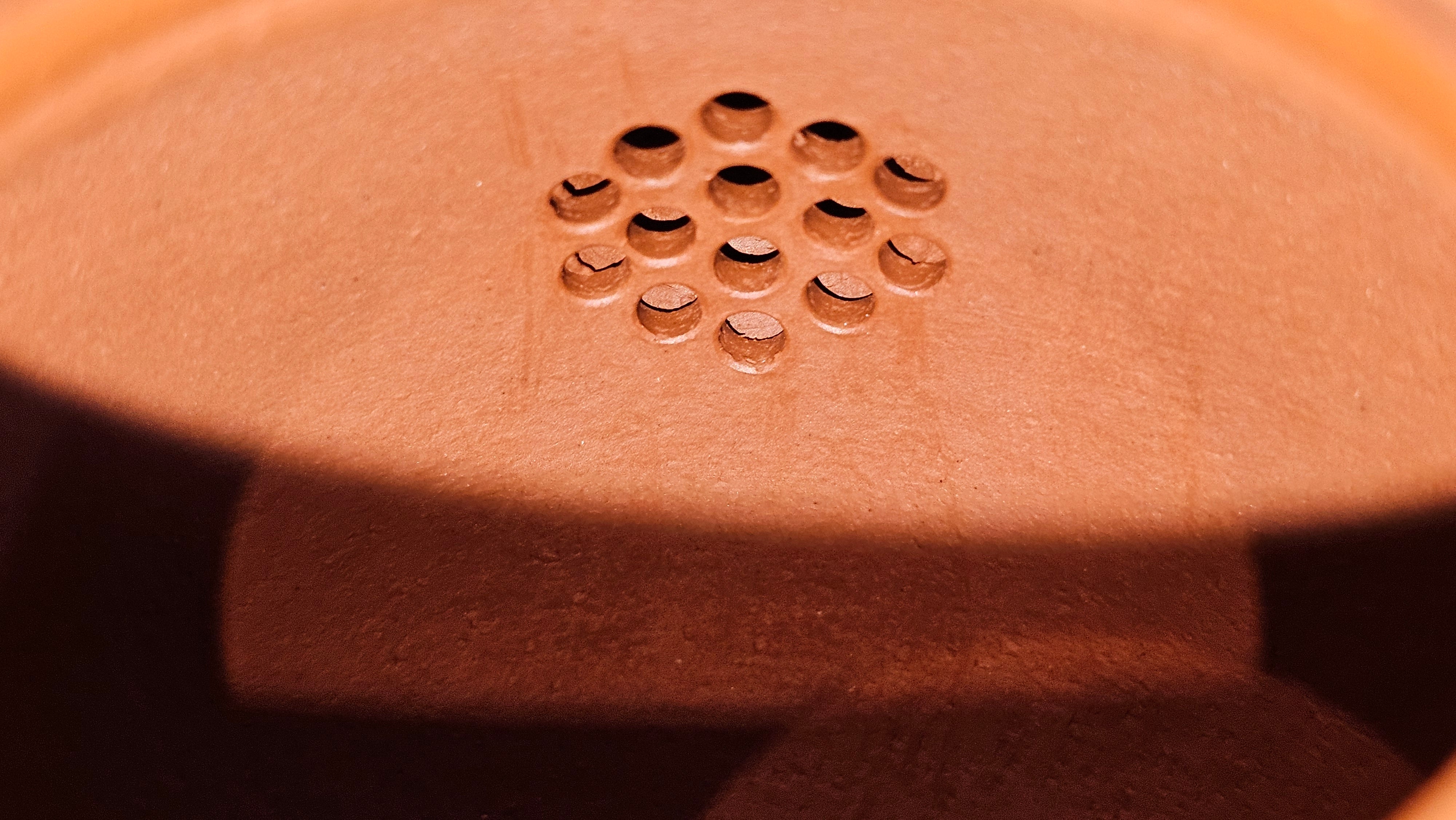 《高风亮节》"Gao Feng Liang Jie",  221.1ml, Ornate 花器! ~ Xiao Mei Yao Zhu Ni 小煤窑朱泥,  by Craftsman Shi Yun 石芸 ~ Congratulations!to Mr J.D.! 2213hrs 8th Oct 2025, Castle Pines! CO!