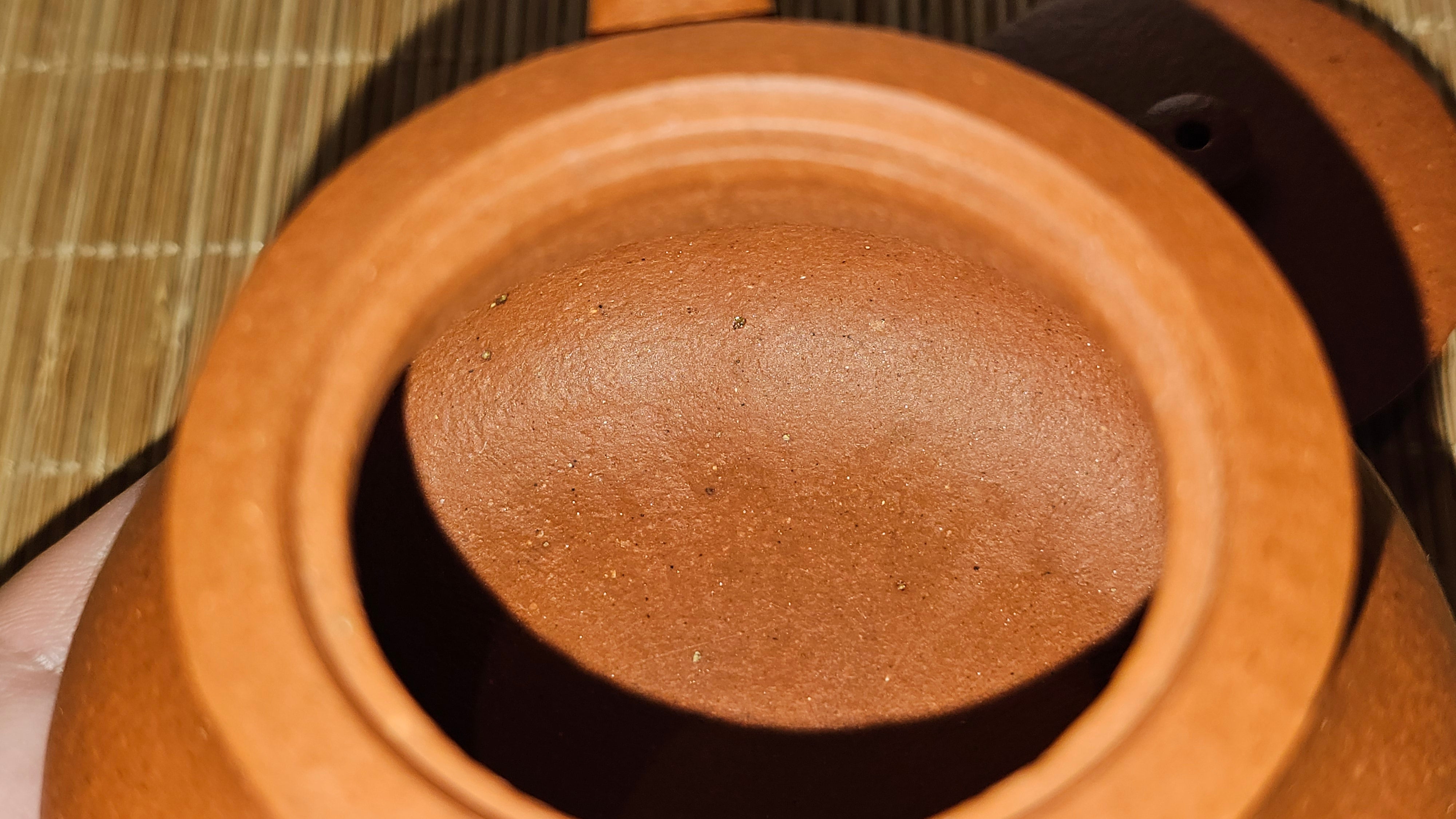 Le Rong 乐荣, 121.2ml, rare Zhu Sha 朱砂 (highest granularity form of ZhuNi), by Craftsman Gu Xiao Ming 顾小明 ~!Congratulations to Mr E.W.! 1237hrs 7th Oct 2025, Berkeley, CA!