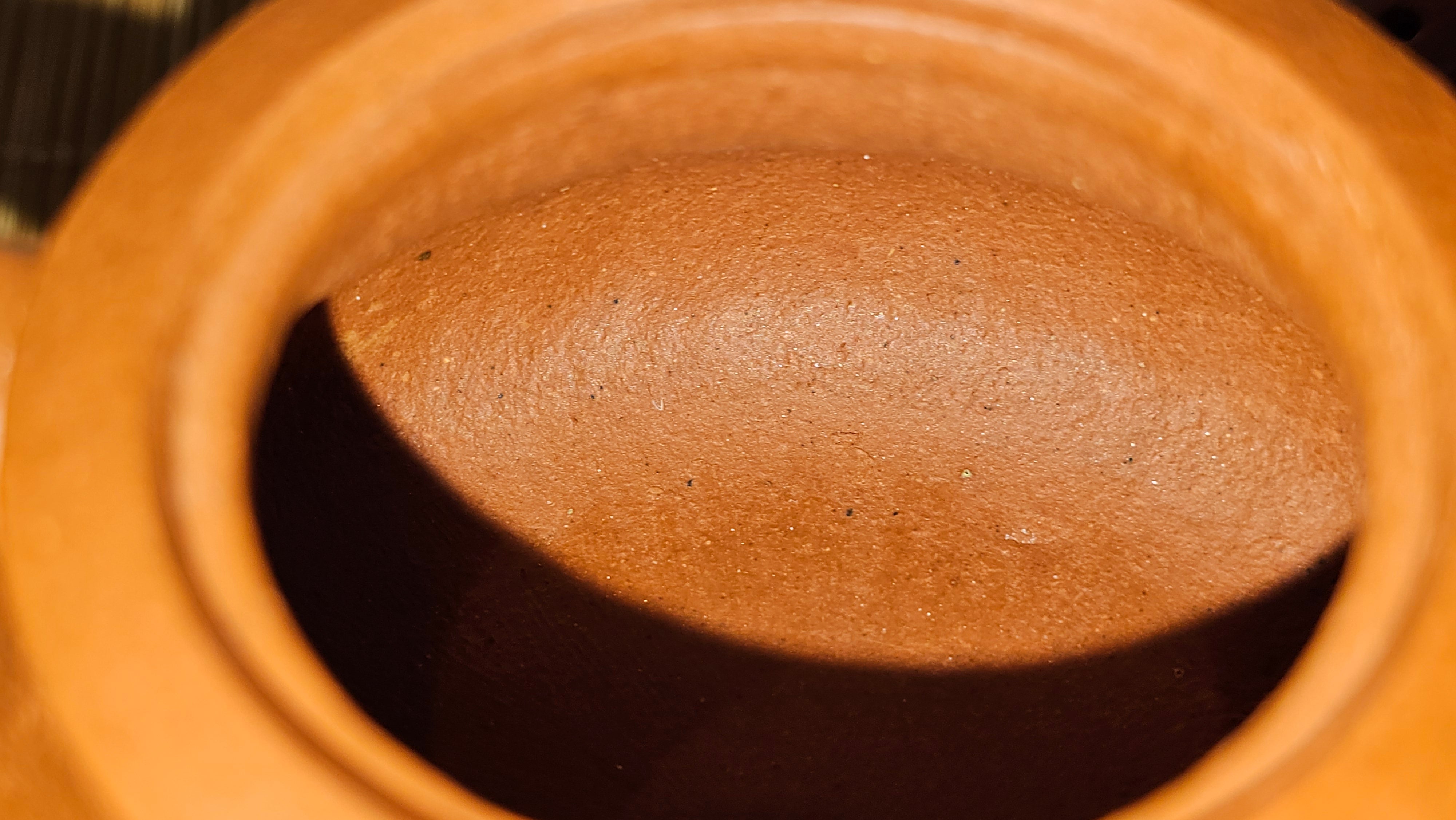 Le Rong 乐荣, 121.2ml, rare Zhu Sha 朱砂 (highest granularity form of ZhuNi), by Craftsman Gu Xiao Ming 顾小明 ~!Congratulations to Mr E.W.! 1237hrs 7th Oct 2025, Berkeley, CA!