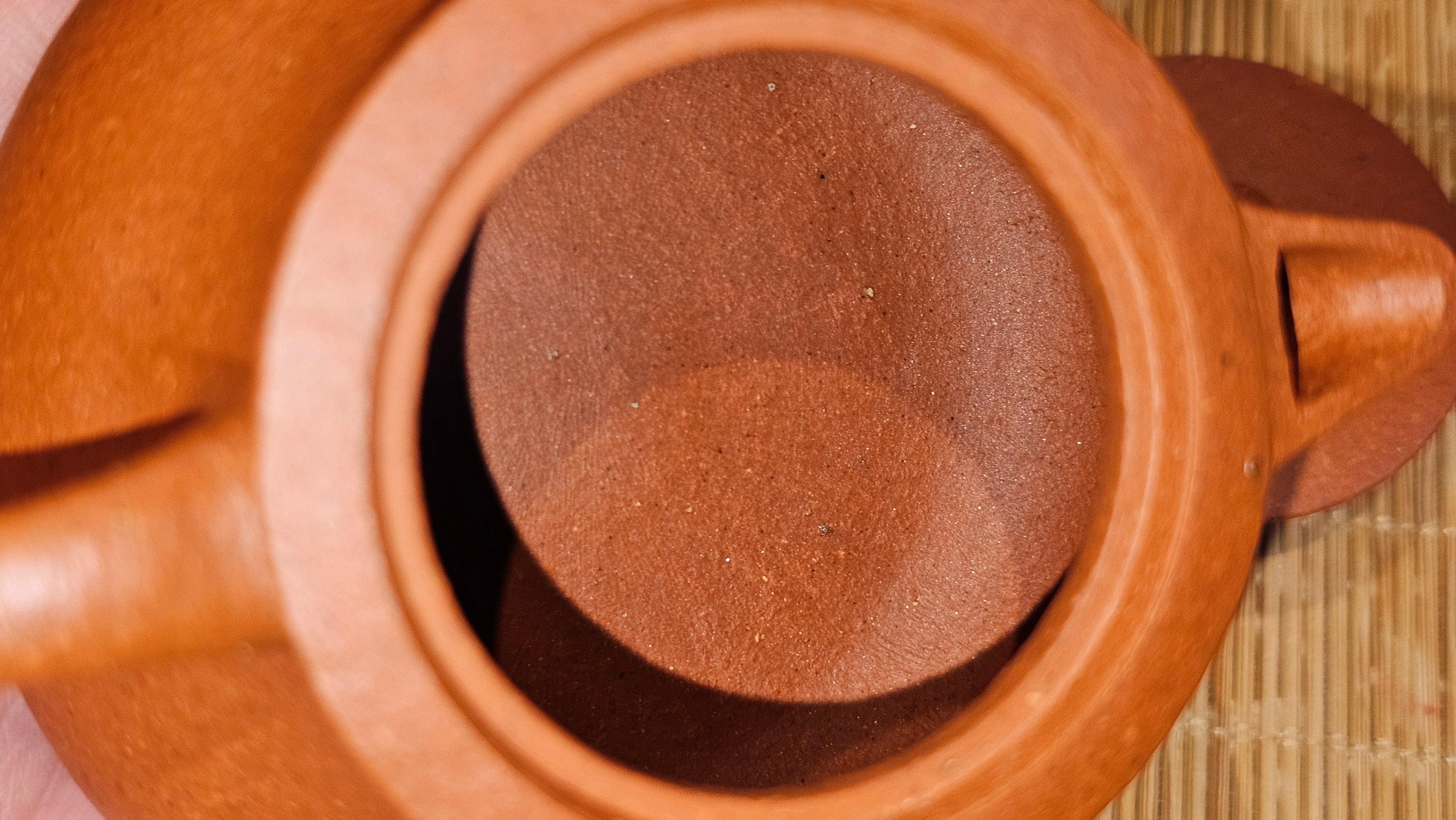 Le Rong 乐荣, 121.2ml, rare Zhu Sha 朱砂 (highest granularity form of ZhuNi), by Craftsman Gu Xiao Ming 顾小明 ~!Congratulations to Mr E.W.! 1237hrs 7th Oct 2025, Berkeley, CA!