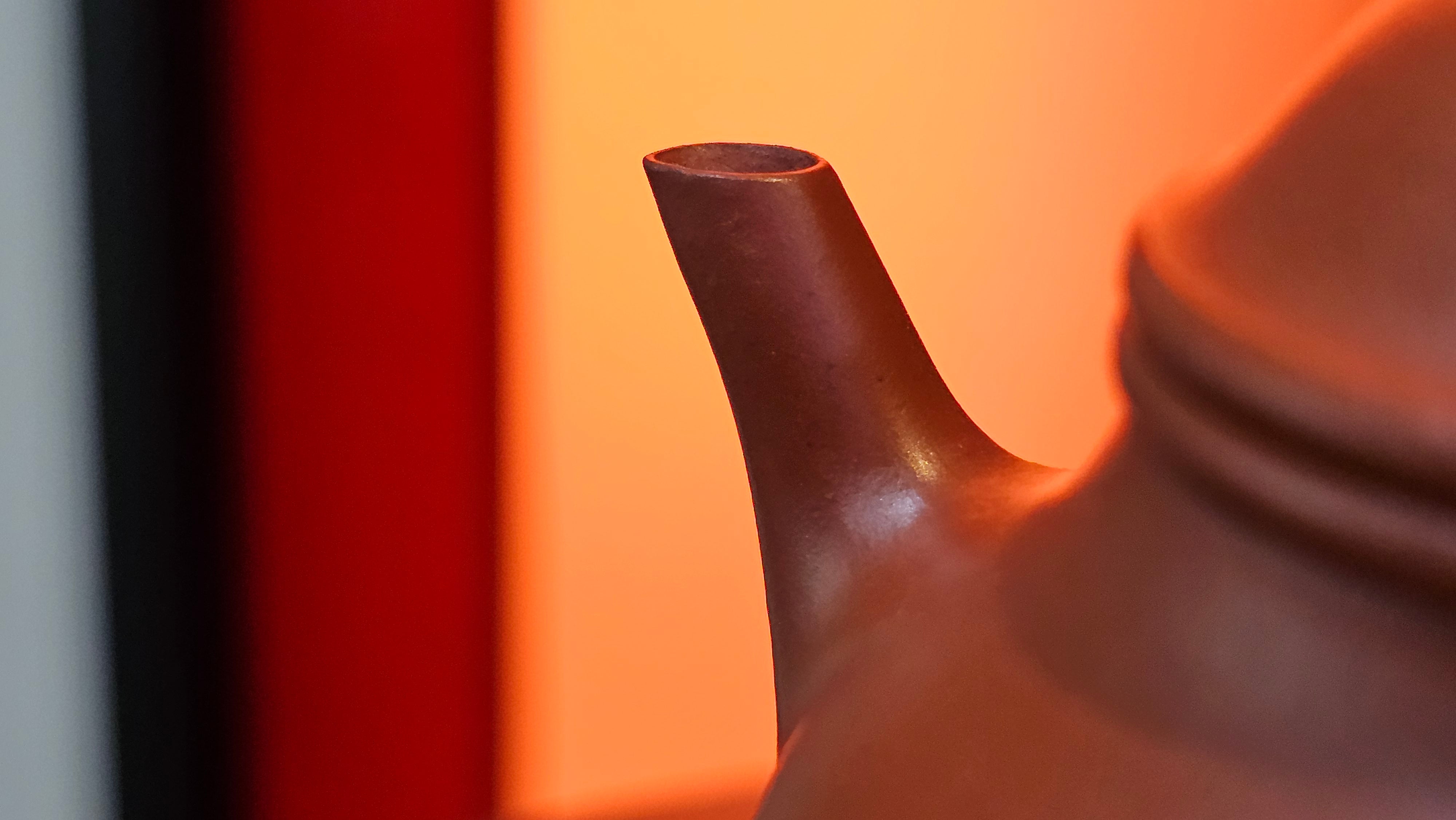 Yan Yun 颜韵, 96.6ml, Xiao Mei Yao Zhu Ni 小煤窑朱泥, by Collaborative Craftsman Zhai Yi Yao 翟一耀 with Engraving by Craftsman Yi De Shu 一德书 ~ Congratulations to Ms J.C.! 1405hrs 18th Oct 2025, Los Angeles! CA!