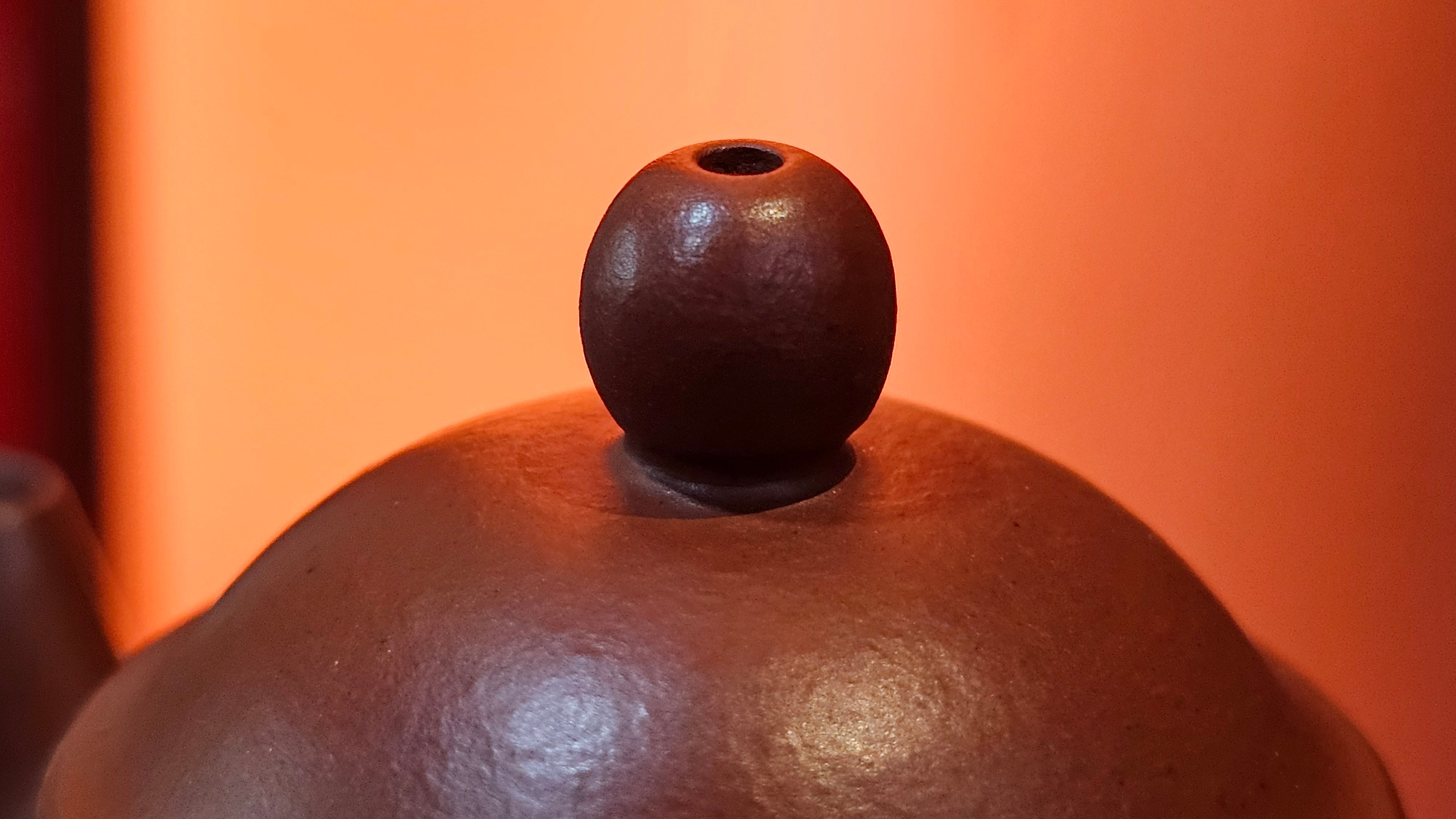 Yan Yun 颜韵, 96.6ml, Xiao Mei Yao Zhu Ni 小煤窑朱泥, by Collaborative Craftsman Zhai Yi Yao 翟一耀 with Engraving by Craftsman Yi De Shu 一德书 ~ Congratulations to Ms J.C.! 1405hrs 18th Oct 2025, Los Angeles! CA!