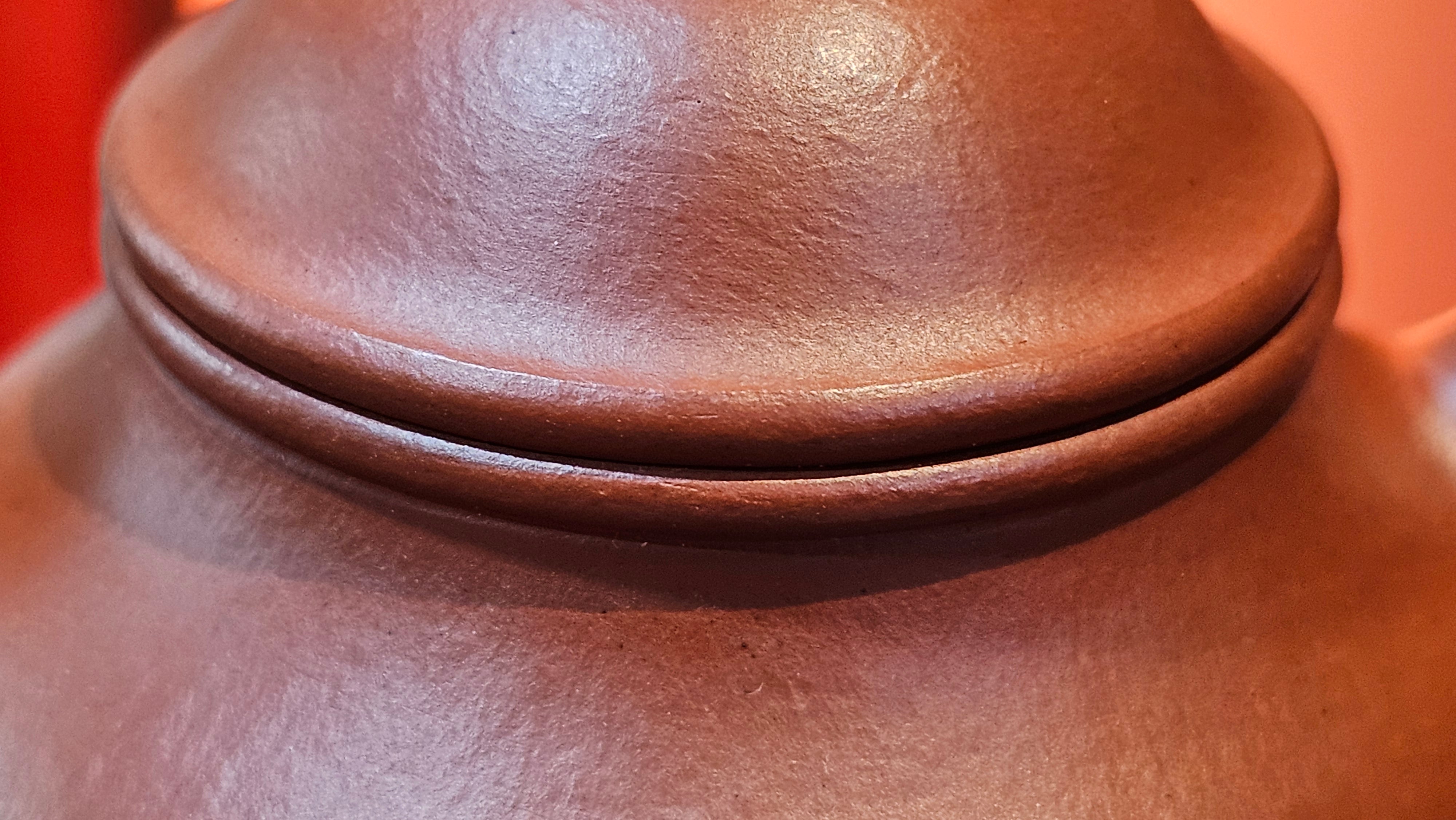 Yan Yun 颜韵, 96.6ml, Xiao Mei Yao Zhu Ni 小煤窑朱泥, by Collaborative Craftsman Zhai Yi Yao 翟一耀 with Engraving by Craftsman Yi De Shu 一德书 ~ Congratulations to Ms J.C.! 1405hrs 18th Oct 2025, Los Angeles! CA!