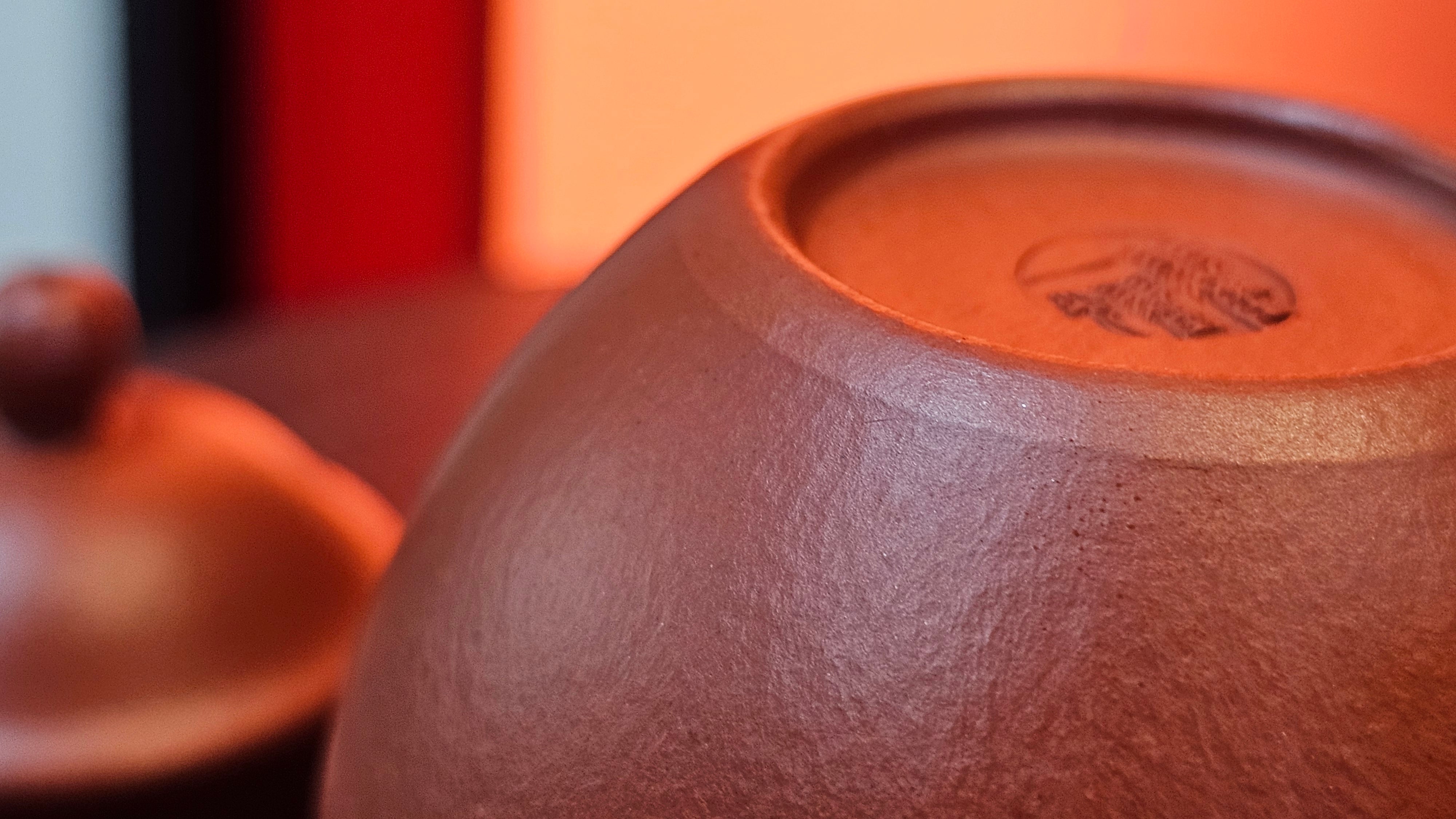 Yan Yun 颜韵, 96.6ml, Xiao Mei Yao Zhu Ni 小煤窑朱泥, by Collaborative Craftsman Zhai Yi Yao 翟一耀 with Engraving by Craftsman Yi De Shu 一德书 ~ Congratulations to Ms J.C.! 1405hrs 18th Oct 2025, Los Angeles! CA!