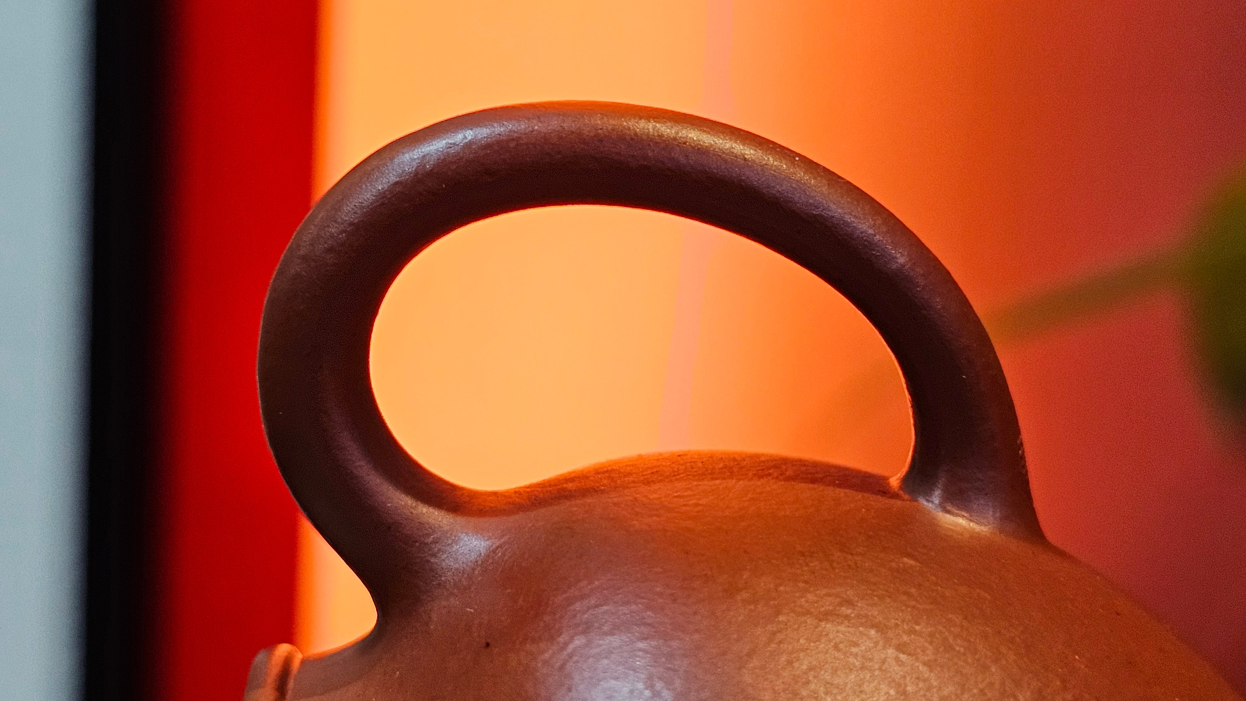 Yan Yun 颜韵, 96.6ml, Xiao Mei Yao Zhu Ni 小煤窑朱泥, by Collaborative Craftsman Zhai Yi Yao 翟一耀 with Engraving by Craftsman Yi De Shu 一德书 ~ Congratulations to Ms J.C.! 1405hrs 18th Oct 2025, Los Angeles! CA!