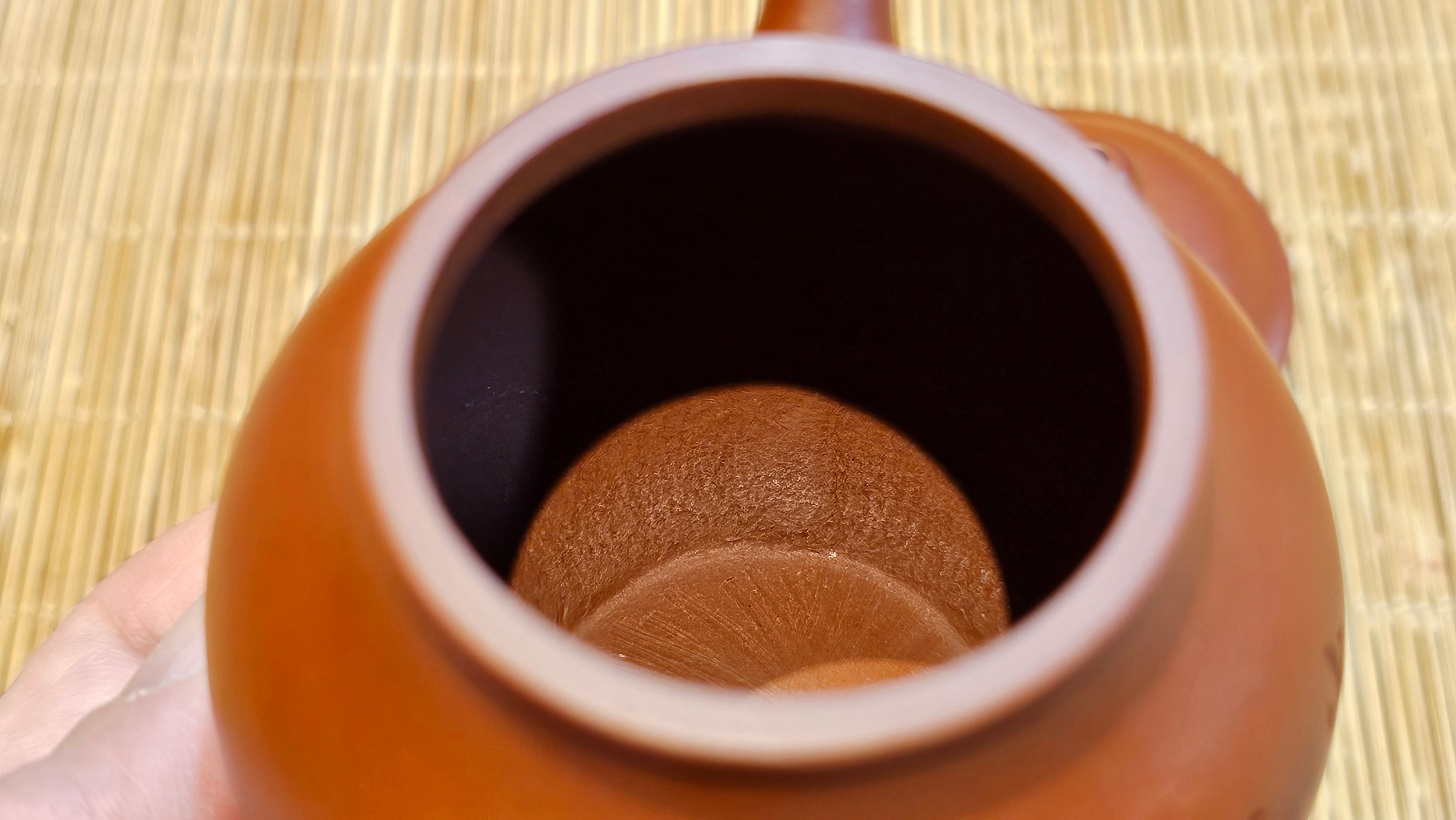 Yan Yun 颜韵, 96.6ml, Xiao Mei Yao Zhu Ni 小煤窑朱泥, by Collaborative Craftsman Zhai Yi Yao 翟一耀 with Engraving by Craftsman Yi De Shu 一德书 ~ Congratulations to Ms J.C.! 1405hrs 18th Oct 2025, Los Angeles! CA!