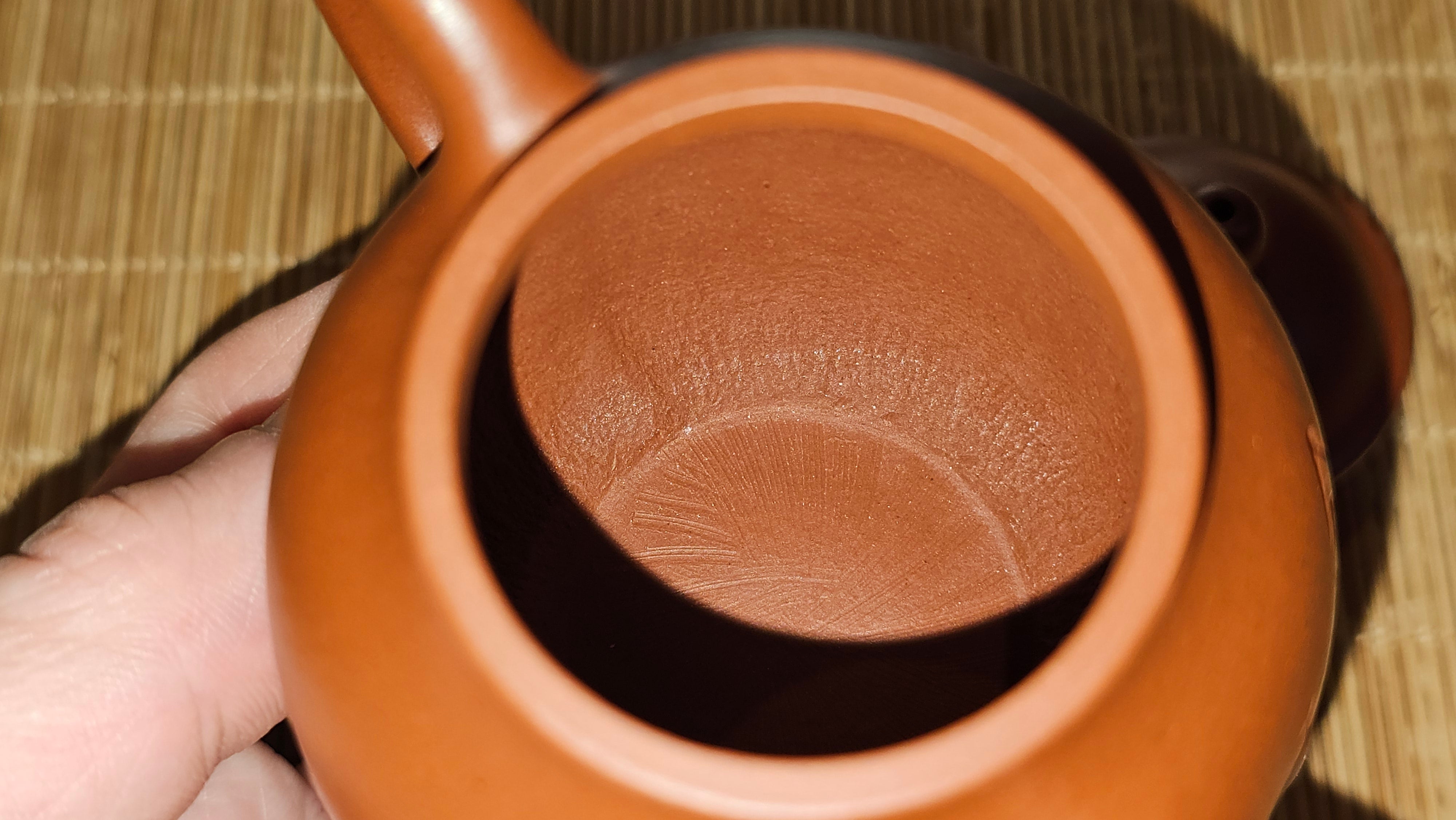 Yan Yun 颜韵, 96.6ml, Xiao Mei Yao Zhu Ni 小煤窑朱泥, by Collaborative Craftsman Zhai Yi Yao 翟一耀 with Engraving by Craftsman Yi De Shu 一德书 ~ Congratulations to Ms J.C.! 1405hrs 18th Oct 2025, Los Angeles! CA!