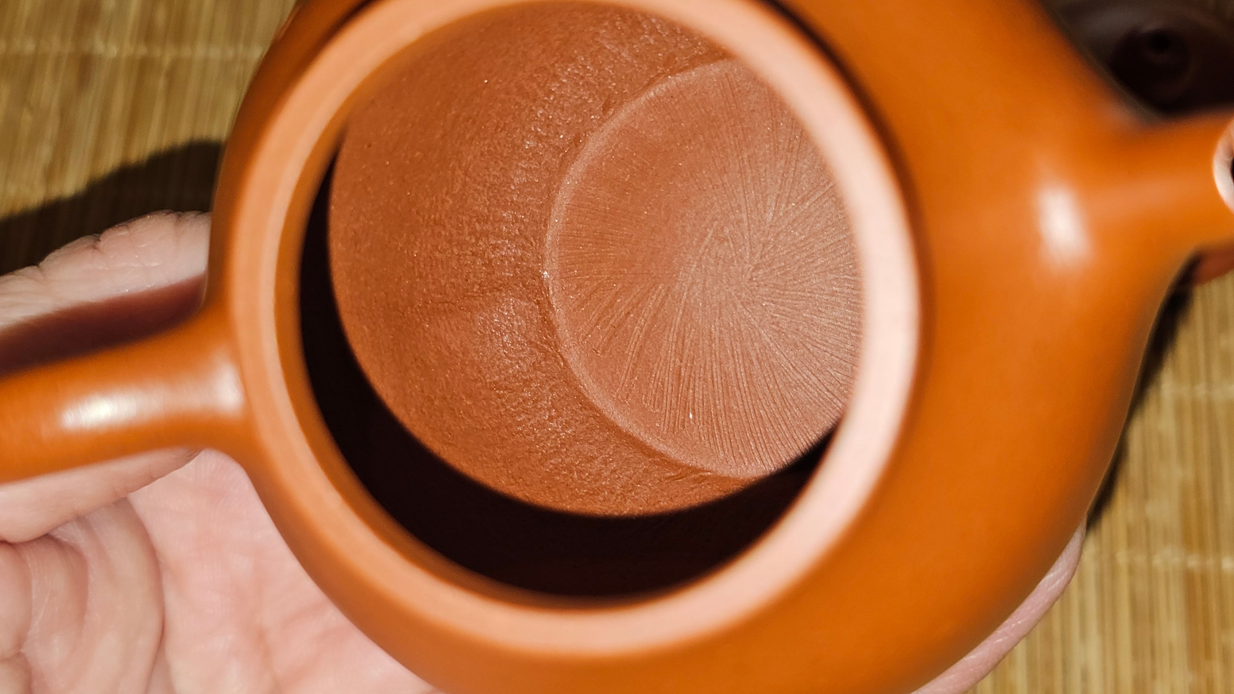 Yan Yun 颜韵, 96.6ml, Xiao Mei Yao Zhu Ni 小煤窑朱泥, by Collaborative Craftsman Zhai Yi Yao 翟一耀 with Engraving by Craftsman Yi De Shu 一德书 ~ Congratulations to Ms J.C.! 1405hrs 18th Oct 2025, Los Angeles! CA!