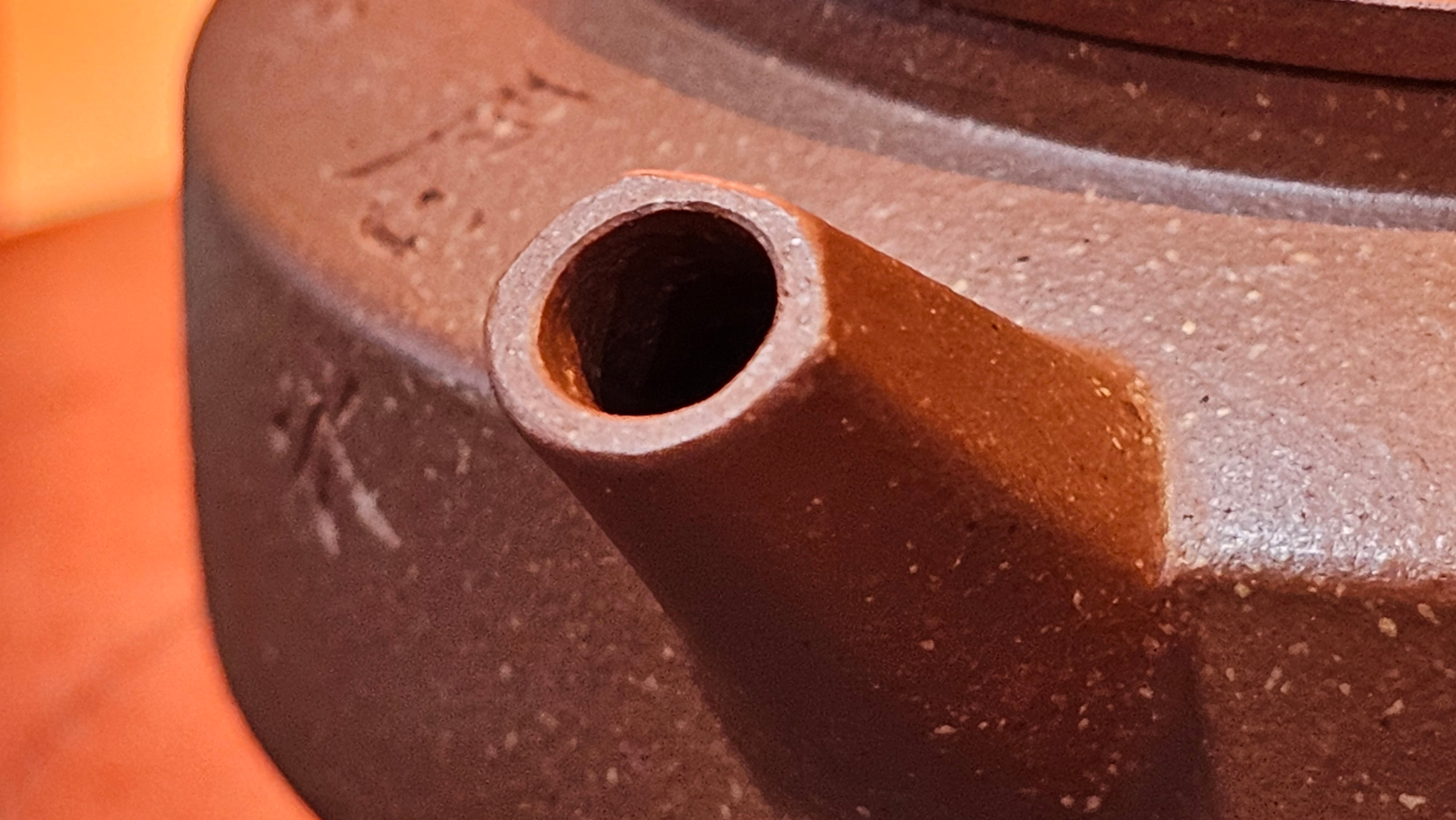 Zhou Pan《周盘》, 167.9ml, Hong Jiang Po Ni 红降坡泥, by Craftsman Zhu Shu 朱舒!~Engraving of Bamboos and Verse by Craftsman Mu Shan 牧山 ~ Congratulations to Mr B.H.S.! 1146hrs 7th Oct 2025, Jakarta! Indonesia🇮🇩!