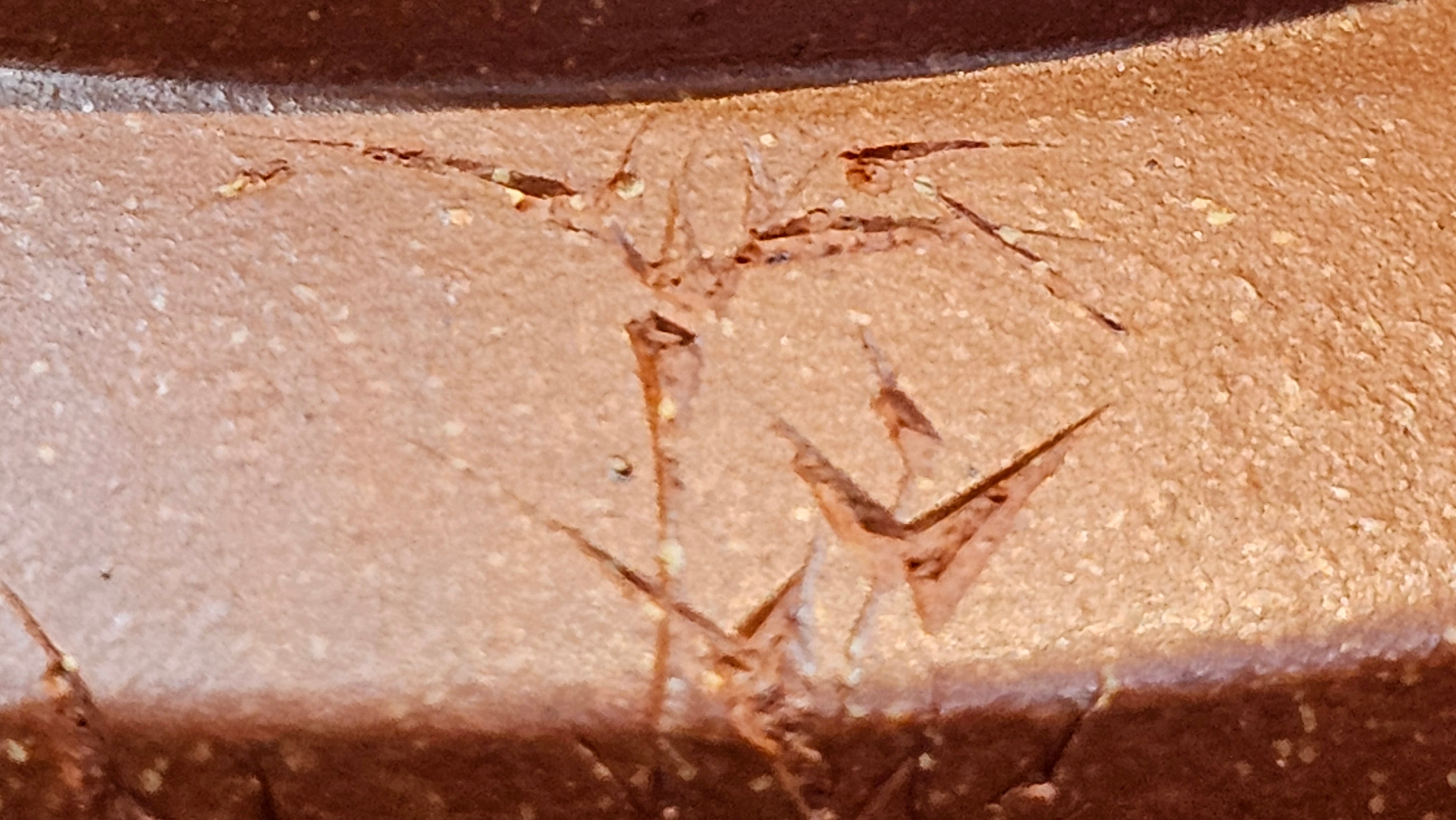 Zhou Pan《周盘》, 167.9ml, Hong Jiang Po Ni 红降坡泥, by Craftsman Zhu Shu 朱舒!~Engraving of Bamboos and Verse by Craftsman Mu Shan 牧山 ~ Congratulations to Mr B.H.S.! 1146hrs 7th Oct 2025, Jakarta! Indonesia🇮🇩!