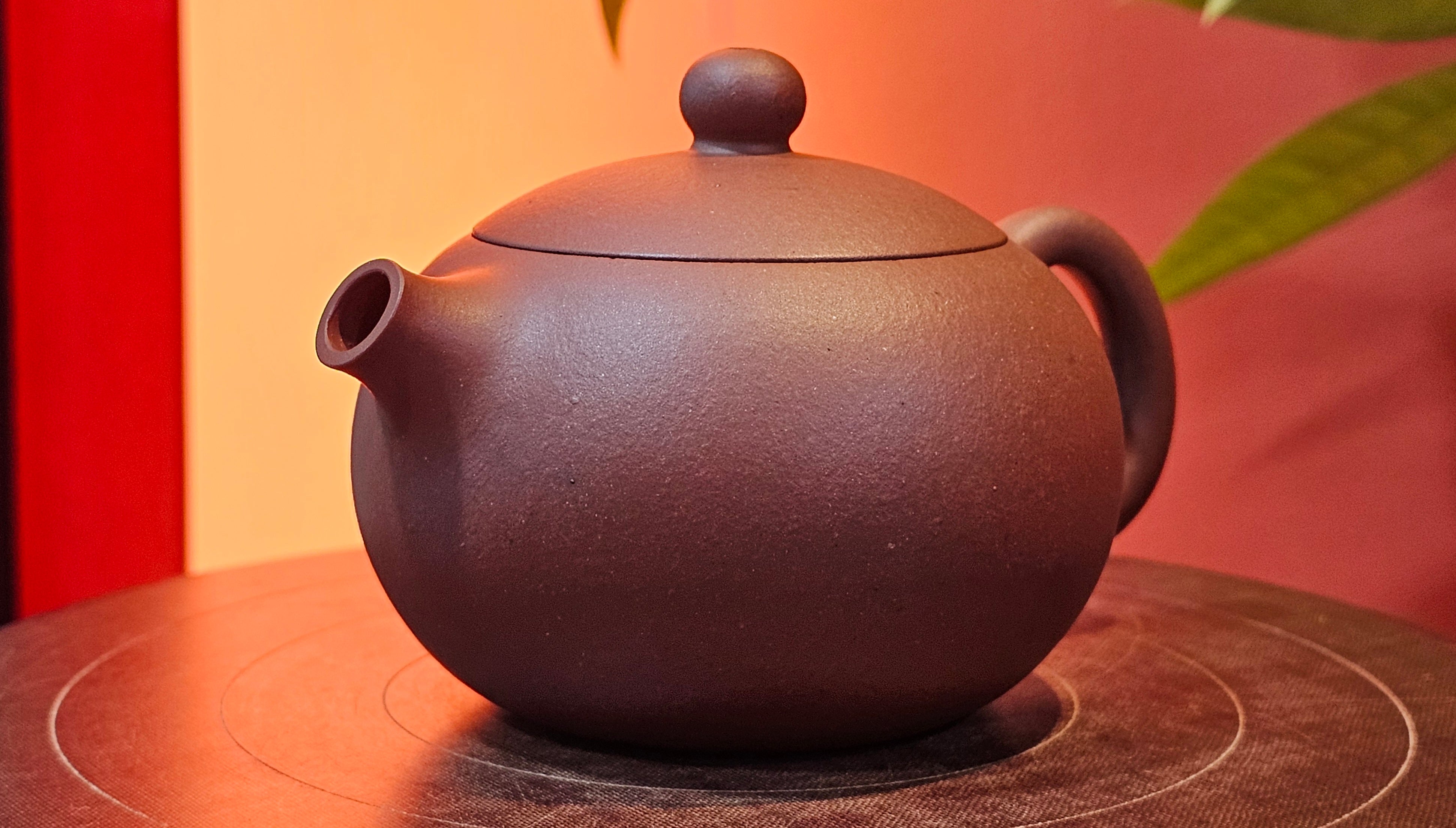 Xi Shi 西施, 149.1ml, Di Cao Qing Zi Ni 底槽青紫泥, by Craftsman Gu Xiao Ming 顾小明 ~!Congratulations to Mr F.E.!1546hrs 15th Oct 2025, Athens! GA.