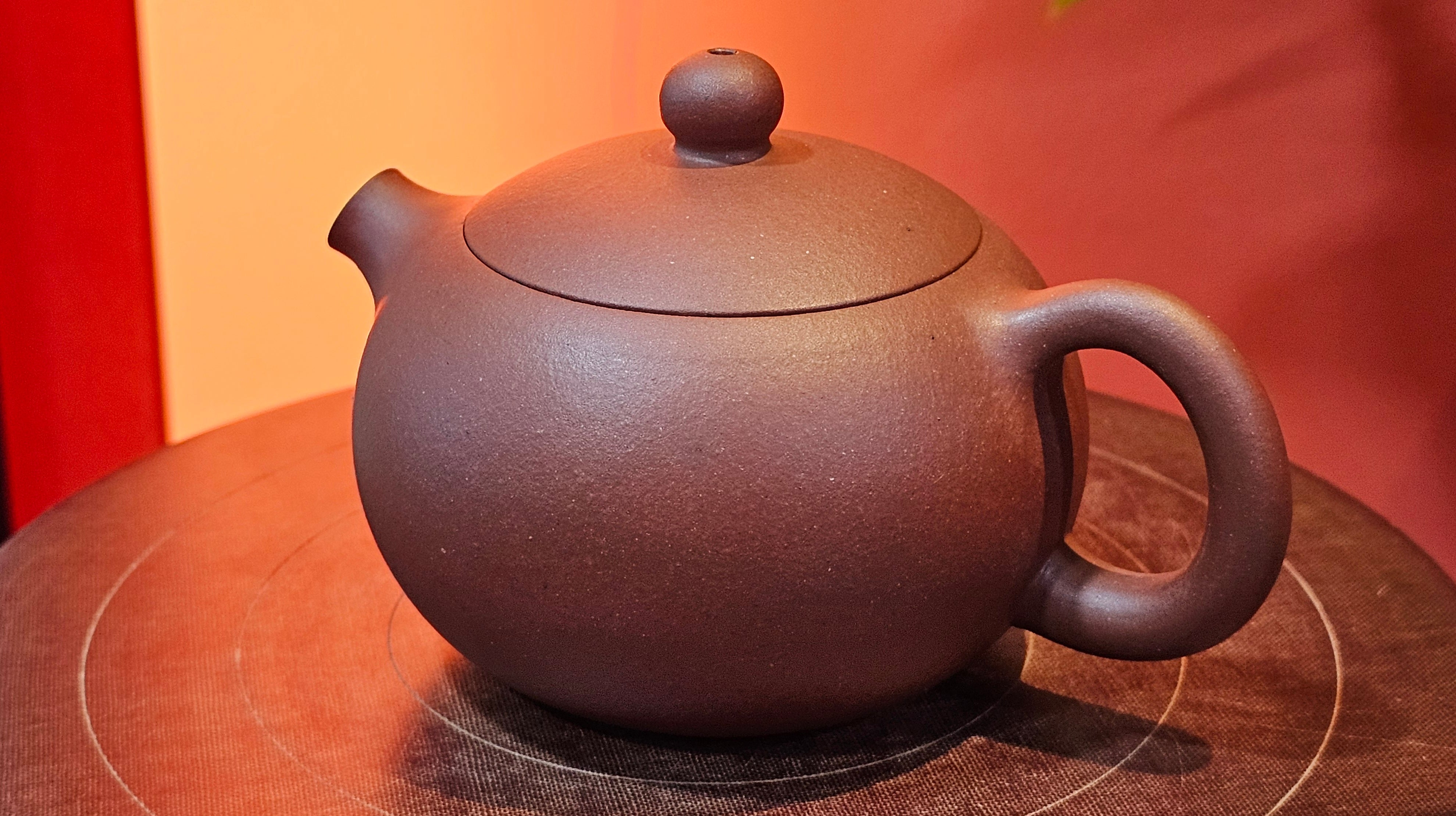 Xi Shi 西施, 149.1ml, Di Cao Qing Zi Ni 底槽青紫泥, by Craftsman Gu Xiao Ming 顾小明 ~!Congratulations to Mr F.E.!1546hrs 15th Oct 2025, Athens! GA.