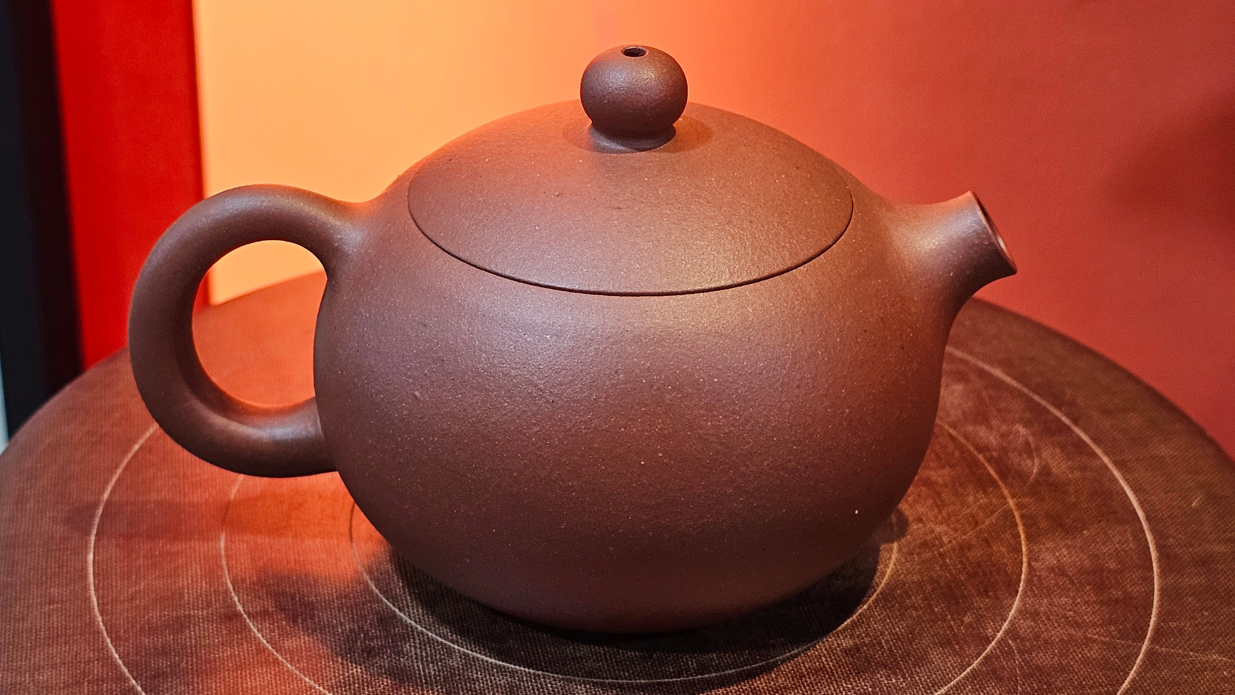 Xi Shi 西施, 149.1ml, Di Cao Qing Zi Ni 底槽青紫泥, by Craftsman Gu Xiao Ming 顾小明 ~!Congratulations to Mr F.E.!1546hrs 15th Oct 2025, Athens! GA.