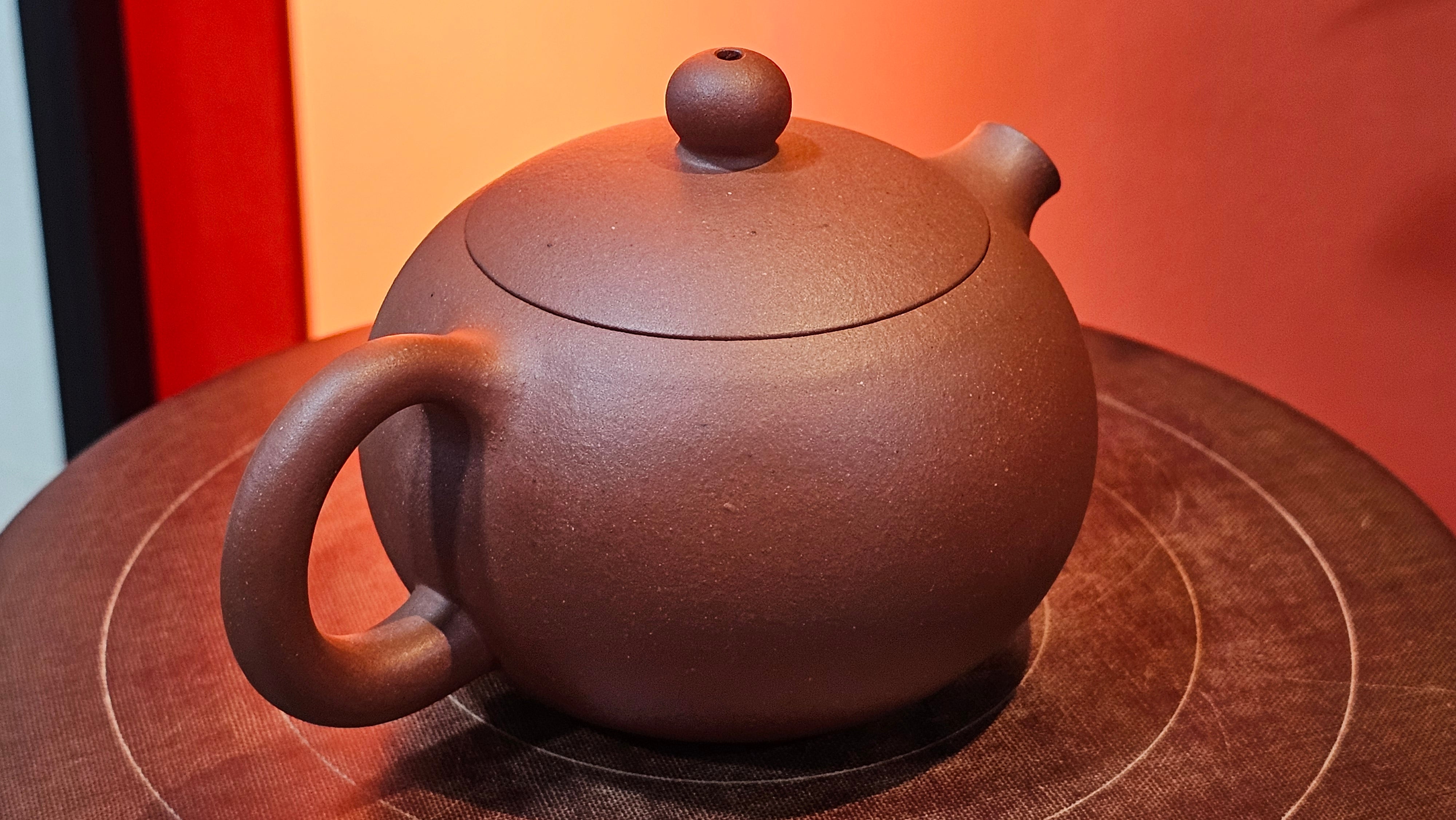 Xi Shi 西施, 149.1ml, Di Cao Qing Zi Ni 底槽青紫泥, by Craftsman Gu Xiao Ming 顾小明 ~!Congratulations to Mr F.E.!1546hrs 15th Oct 2025, Athens! GA.