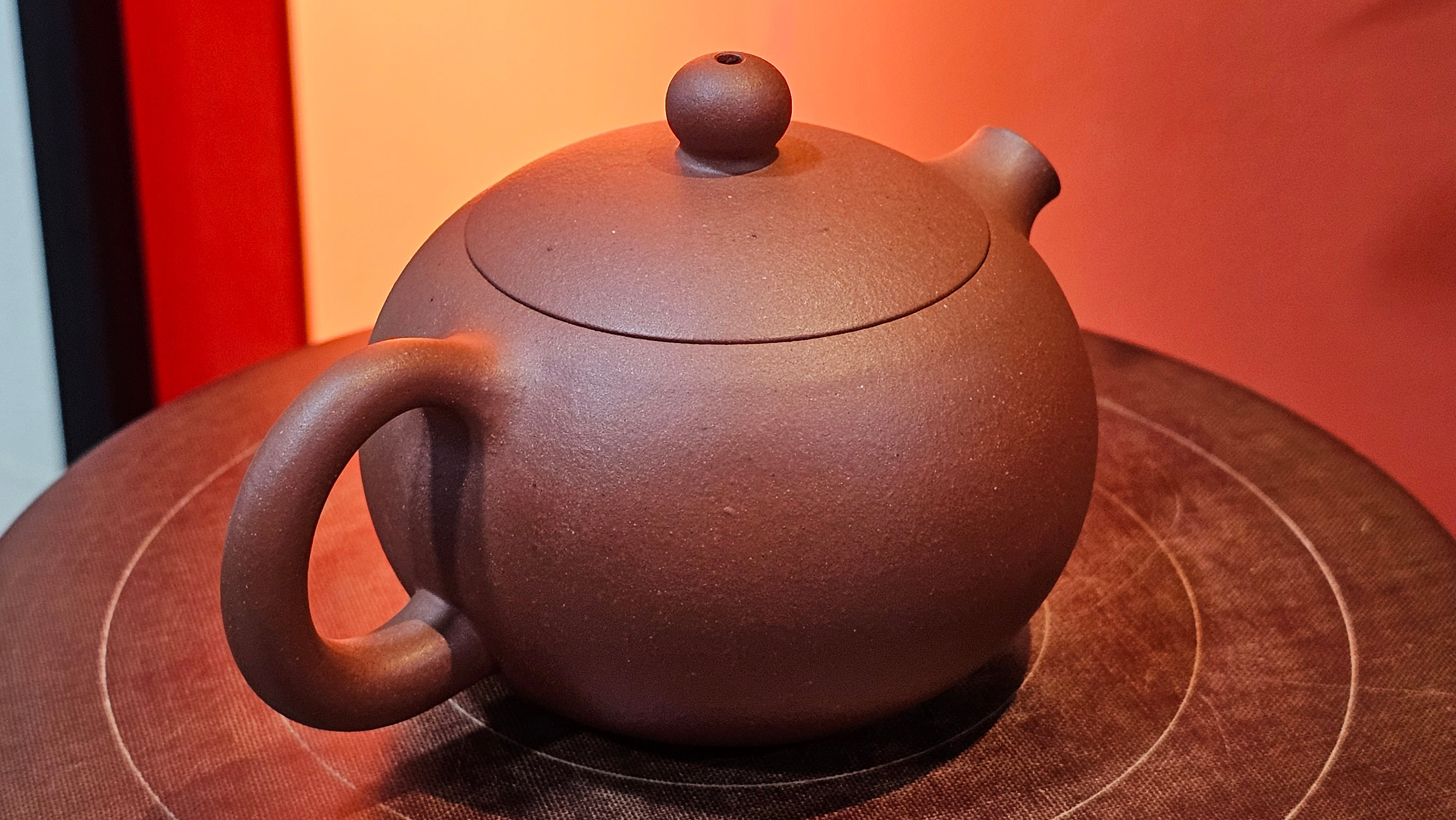 Xi Shi 西施, 149.1ml, Di Cao Qing Zi Ni 底槽青紫泥, by Craftsman Gu Xiao Ming 顾小明 ~!Congratulations to Mr F.E.!1546hrs 15th Oct 2025, Athens! GA.