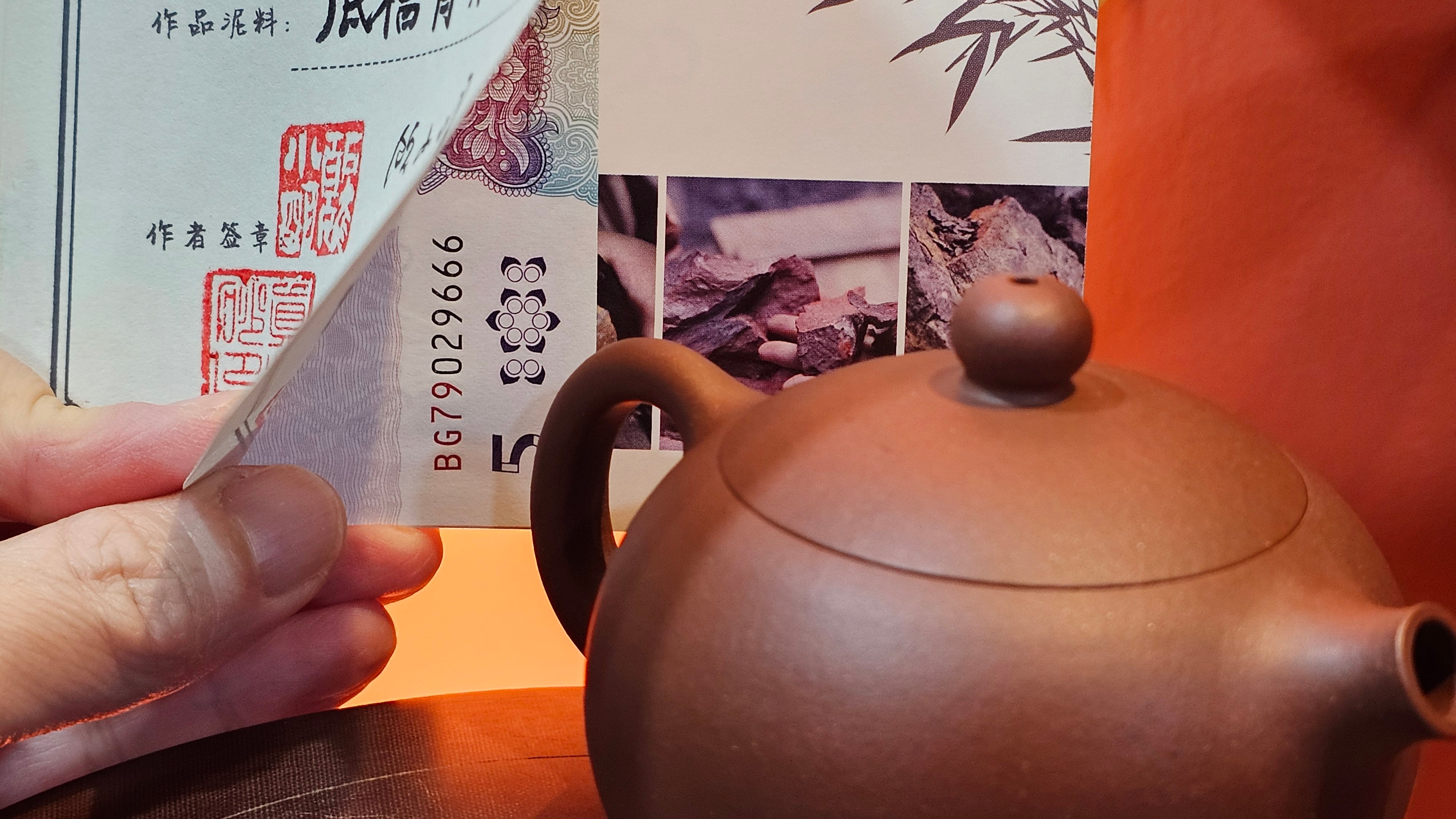 Xi Shi 西施, 149.1ml, Di Cao Qing Zi Ni 底槽青紫泥, by Craftsman Gu Xiao Ming 顾小明 ~!Congratulations to Mr F.E.!1546hrs 15th Oct 2025, Athens! GA.