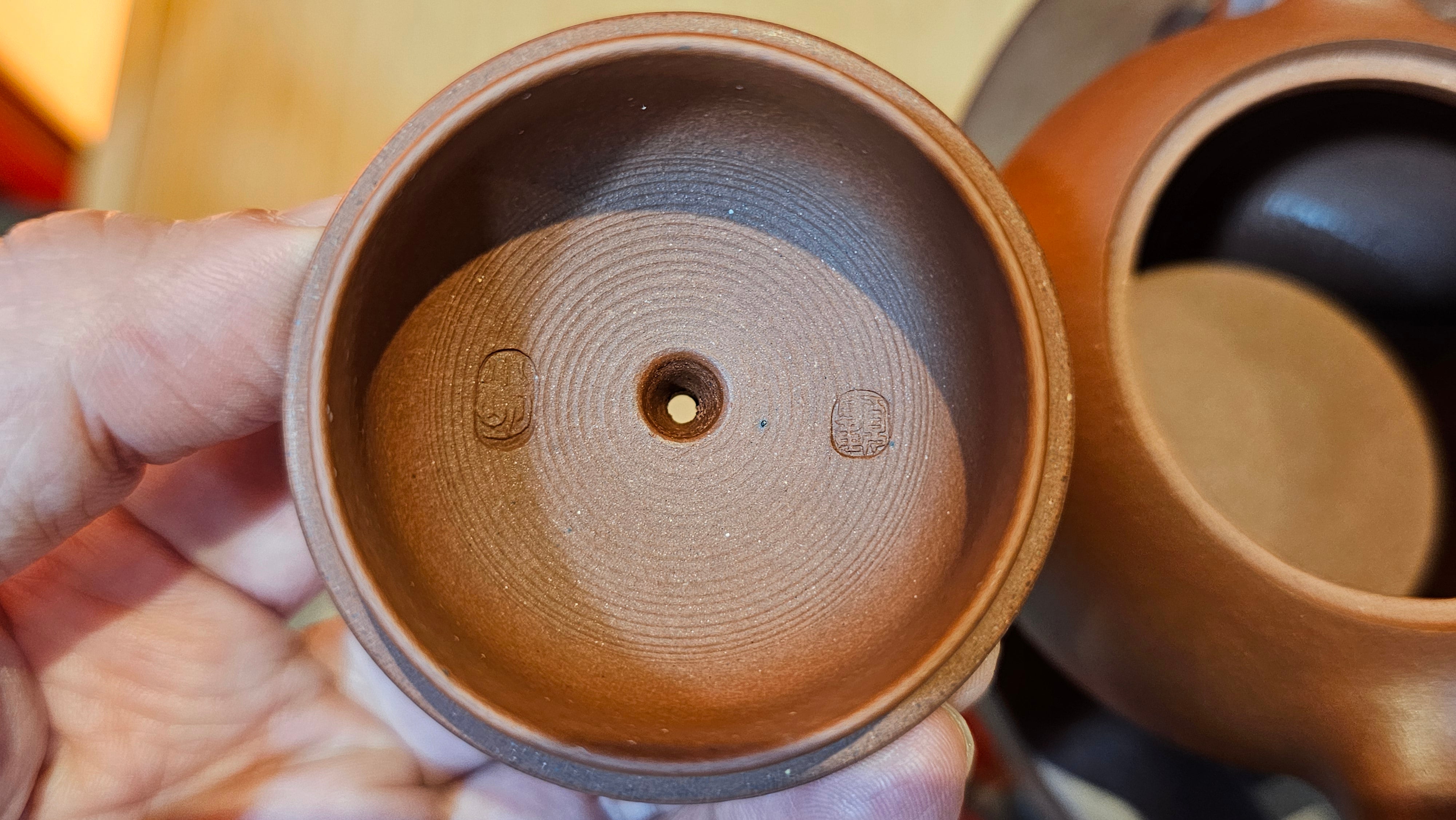 Xi Shi 西施, 149.1ml, Di Cao Qing Zi Ni 底槽青紫泥, by Craftsman Gu Xiao Ming 顾小明 ~!Congratulations to Mr F.E.!1546hrs 15th Oct 2025, Athens! GA.