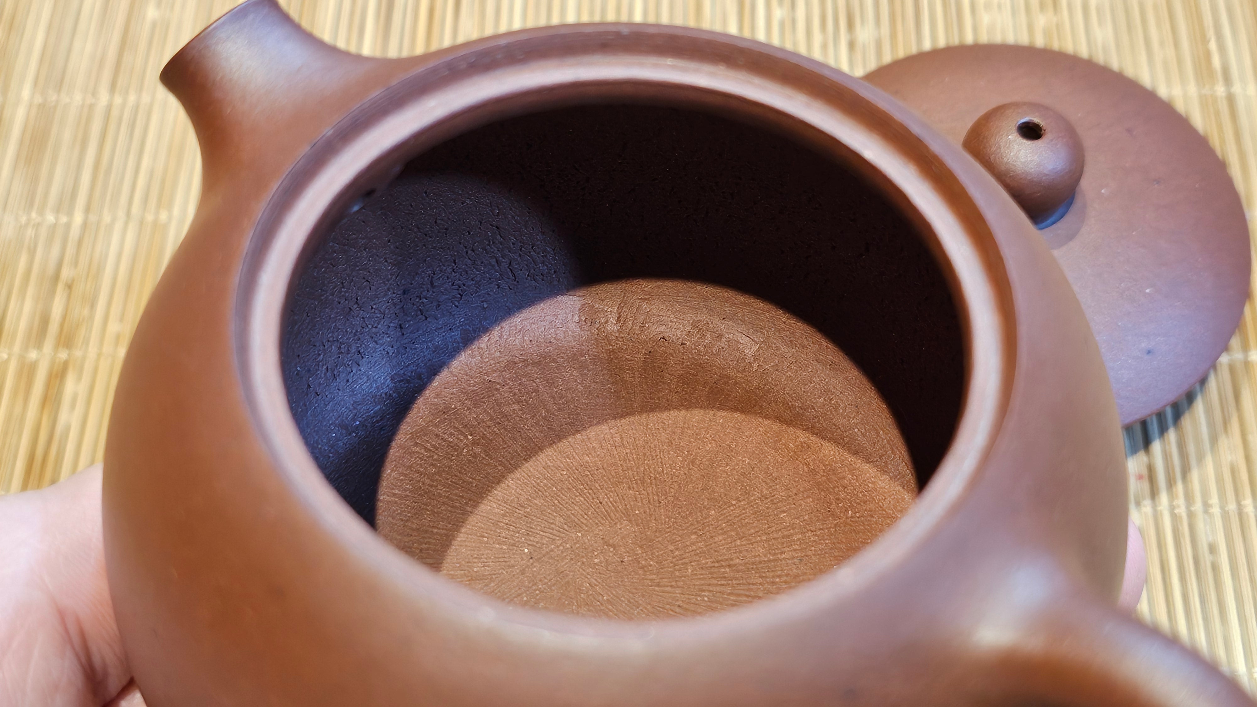 Xi Shi 西施, 149.1ml, Di Cao Qing Zi Ni 底槽青紫泥, by Craftsman Gu Xiao Ming 顾小明 ~!Congratulations to Mr F.E.!1546hrs 15th Oct 2025, Athens! GA.