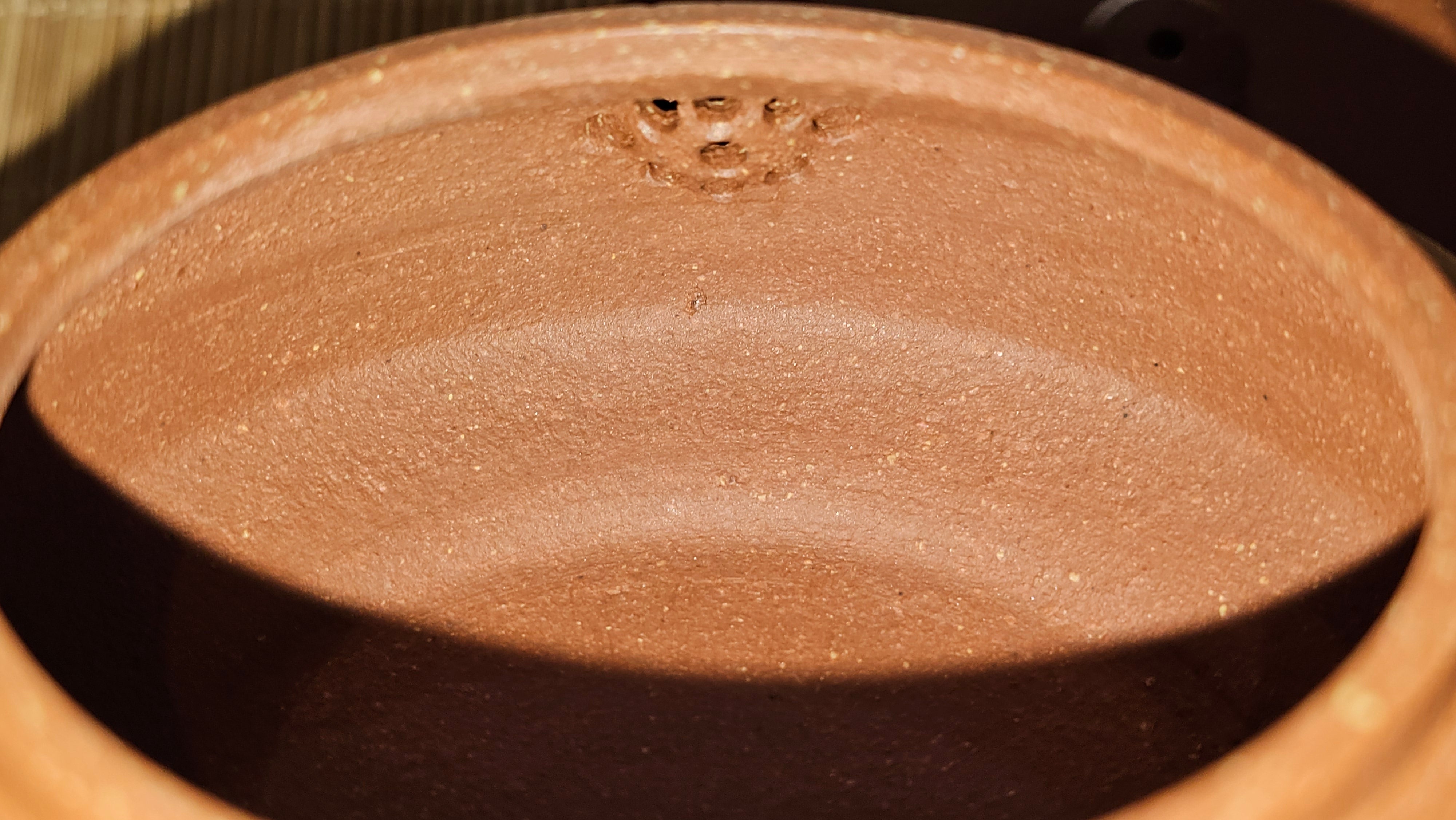 Zhou Pan《周盘》, 167.3ml, Hong Jiang Po Ni 红降坡泥, by Craftsman Zhu Shu 朱舒!~Engraving of Bamboos and Verse by Craftsman Mu Shan 牧山 ~ Congratulations!to Dr L.L, 1520hrs 9th Oct 2025, Ventura, CA!