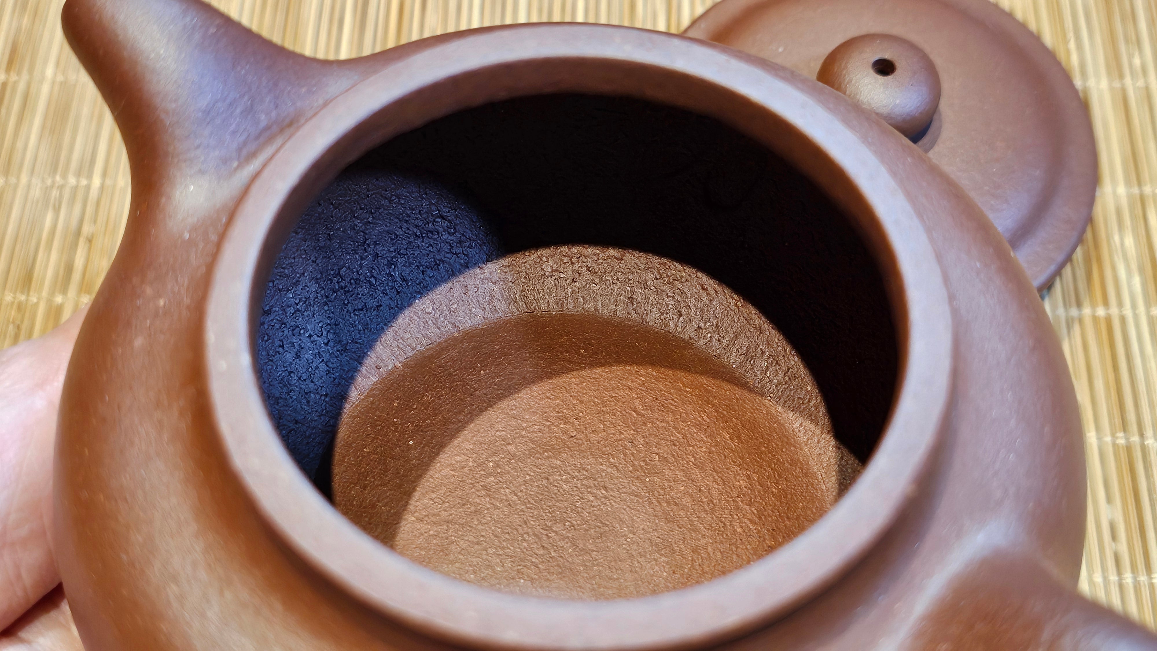 Fang Gu 仿古, 214.3ml, Di Cao Qing Zi Ni 底槽青紫泥, by Craftsman Chen Fa Chu 陈法初 ~!Congratulations to Mr K.C., 0043hrs 25th Oct 2025, Anchor Point! AK!