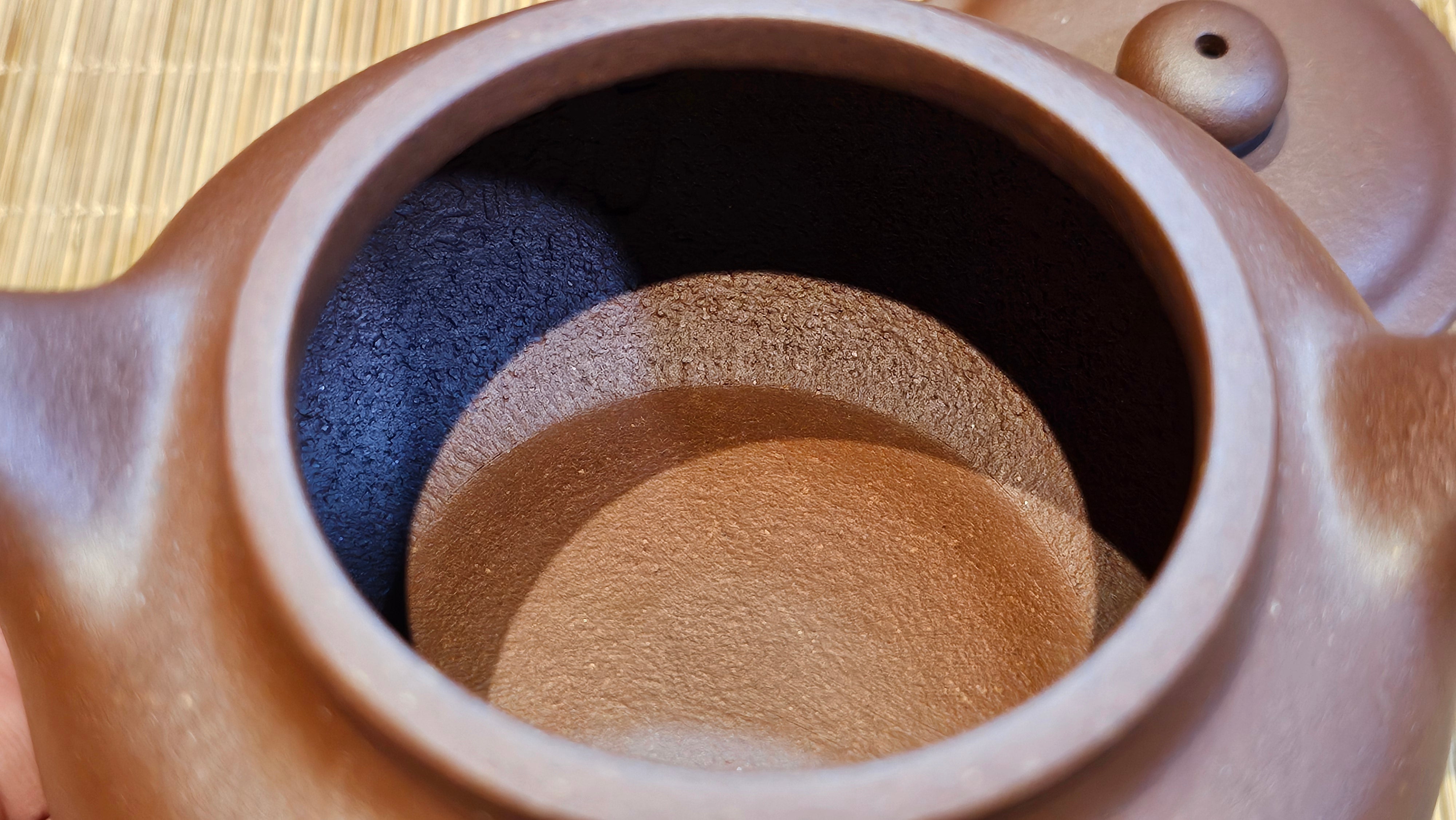 Fang Gu 仿古, 214.3ml, Di Cao Qing Zi Ni 底槽青紫泥, by Craftsman Chen Fa Chu 陈法初 ~!Congratulations to Mr K.C., 0043hrs 25th Oct 2025, Anchor Point! AK!