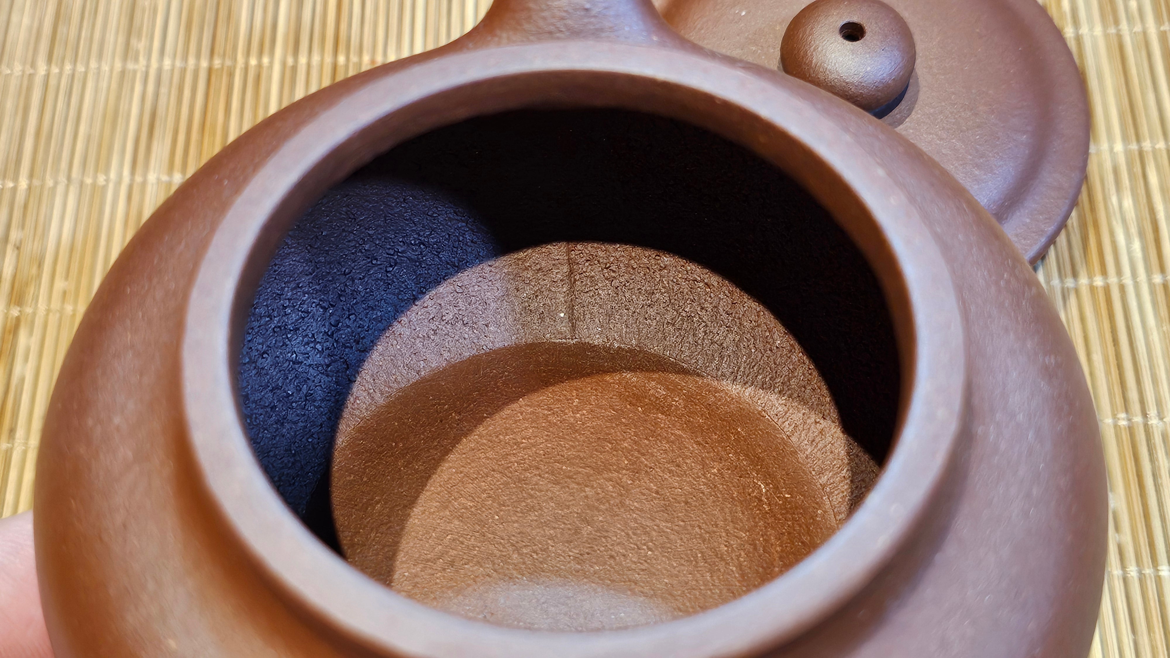 Fang Gu 仿古, 214.3ml, Di Cao Qing Zi Ni 底槽青紫泥, by Craftsman Chen Fa Chu 陈法初 ~!Congratulations to Mr K.C., 0043hrs 25th Oct 2025, Anchor Point! AK!