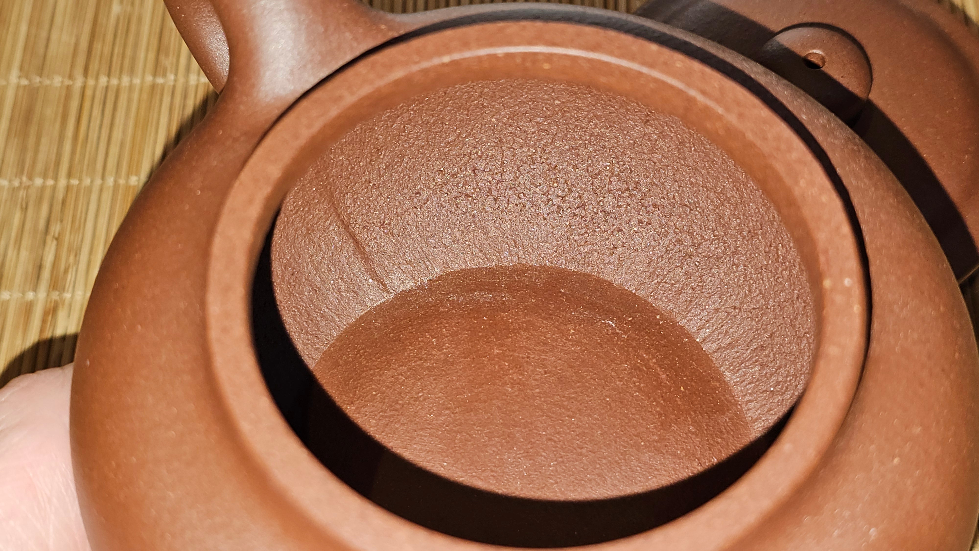 Fang Gu 仿古, 214.3ml, Di Cao Qing Zi Ni 底槽青紫泥, by Craftsman Chen Fa Chu 陈法初 ~!Congratulations to Mr K.C., 0043hrs 25th Oct 2025, Anchor Point! AK!