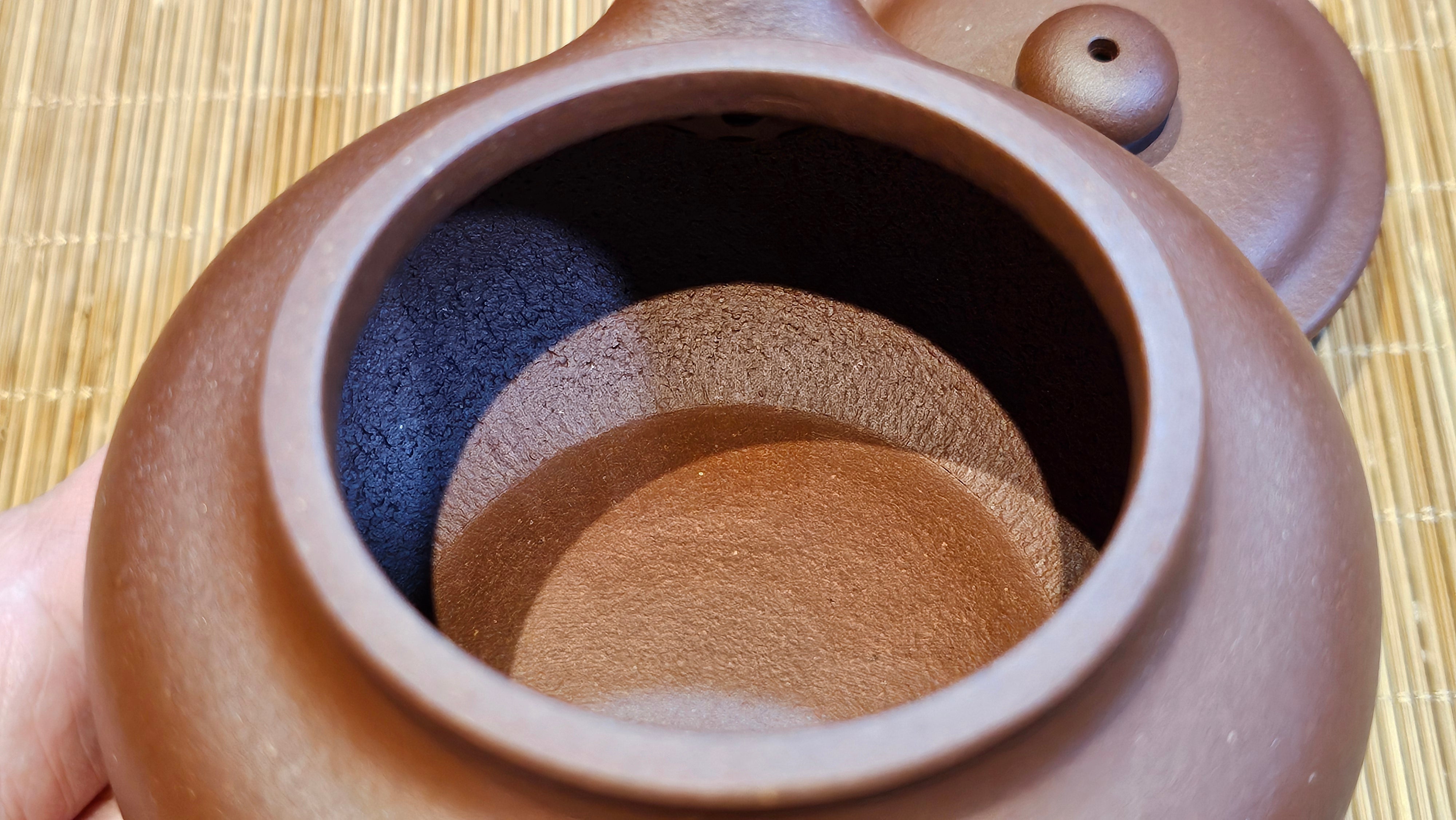 Fang Gu 仿古, 214.3ml, Di Cao Qing Zi Ni 底槽青紫泥, by Craftsman Chen Fa Chu 陈法初 ~!Congratulations to Mr K.C., 0043hrs 25th Oct 2025, Anchor Point! AK!