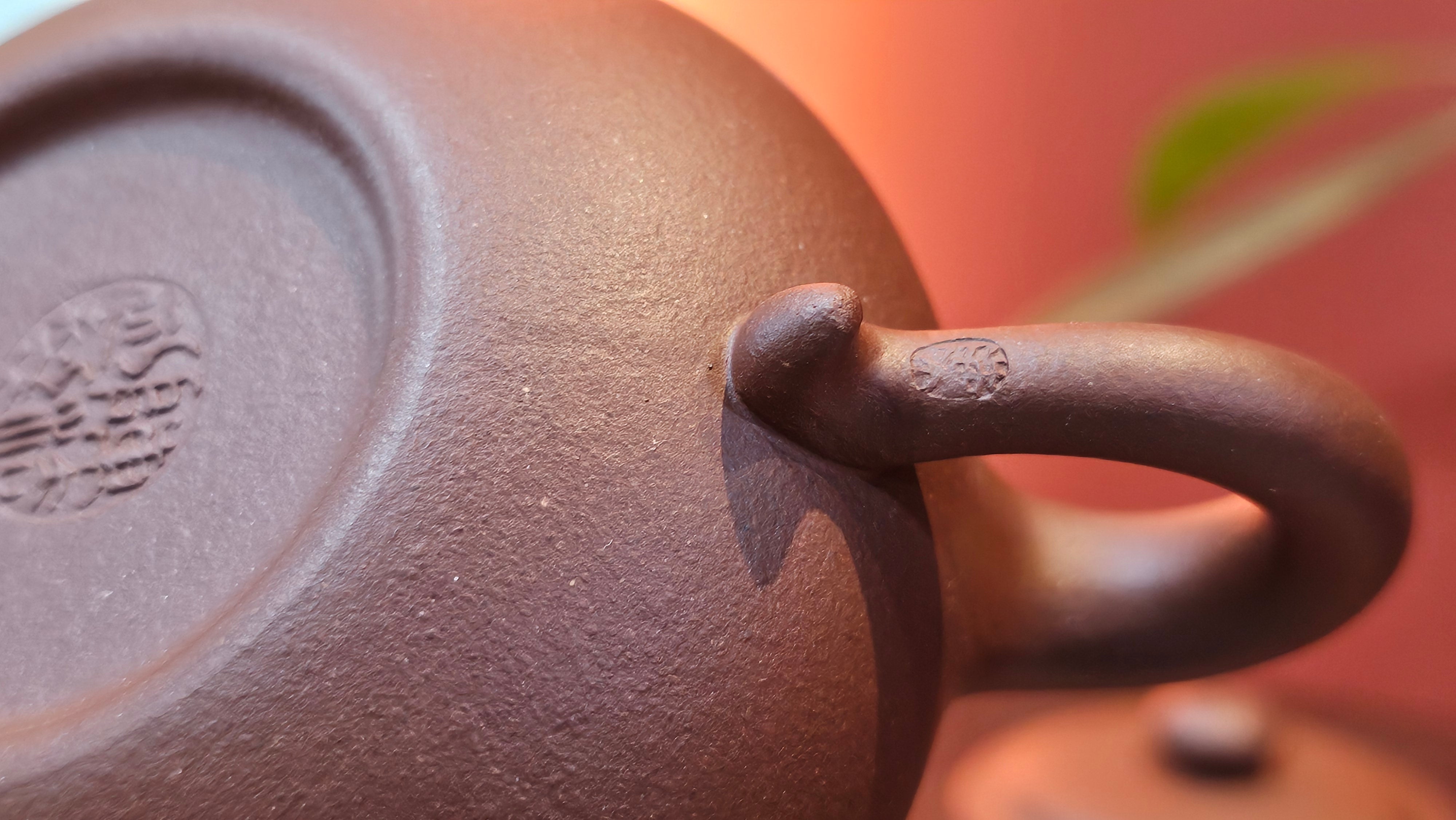 Fang Gu 仿古, 214.3ml, Di Cao Qing Zi Ni 底槽青紫泥, by Craftsman Chen Fa Chu 陈法初 ~!Congratulations to Mr K.C., 0043hrs 25th Oct 2025, Anchor Point! AK!